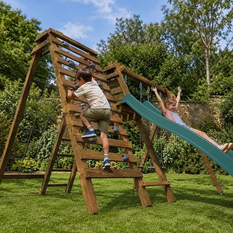 Aire de jeux avec tipi et toboggan APOLLON 3/5