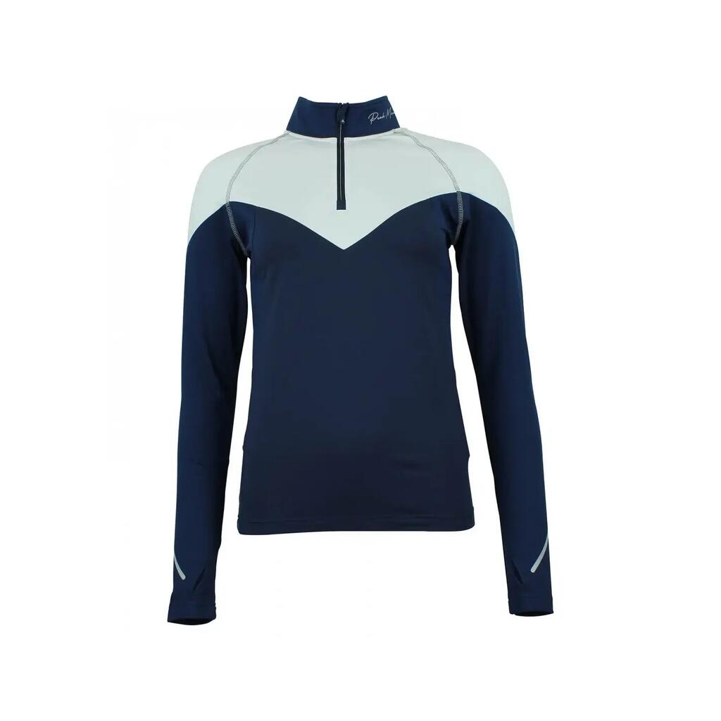 Women's 1st skin t-shirt with zip Peak Mountain