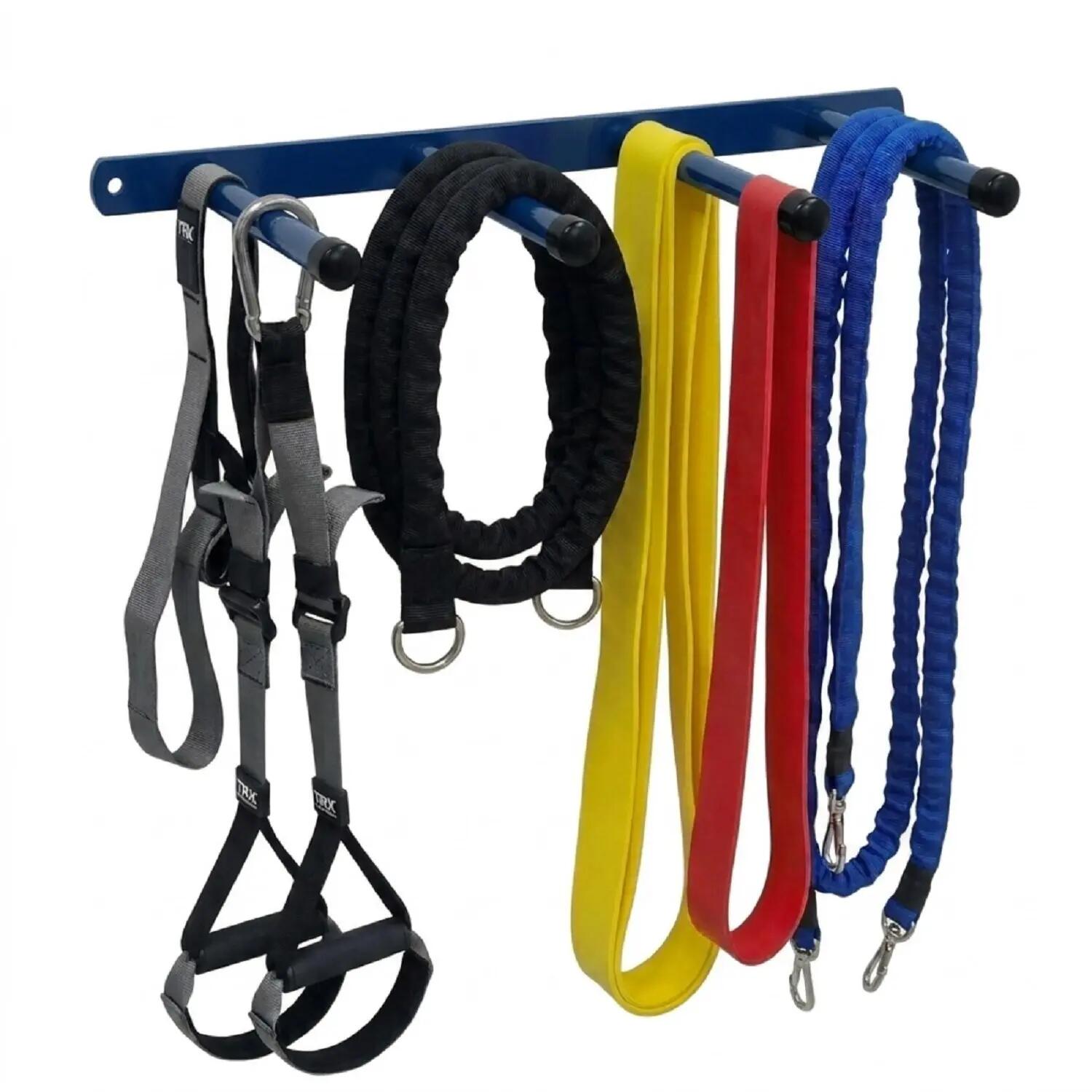 Suporte Mural Metálico para Arcos e Material de Ginástica Zastor Raxen Azul 4/4