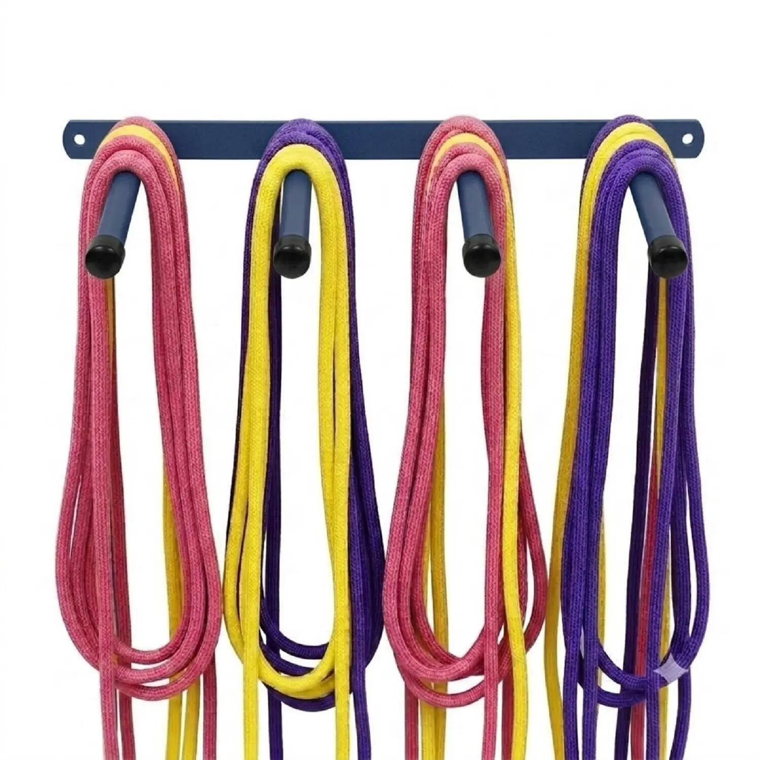 Suporte Mural Metálico para Arcos e Material de Ginástica Zastor Raxen Azul 3/4