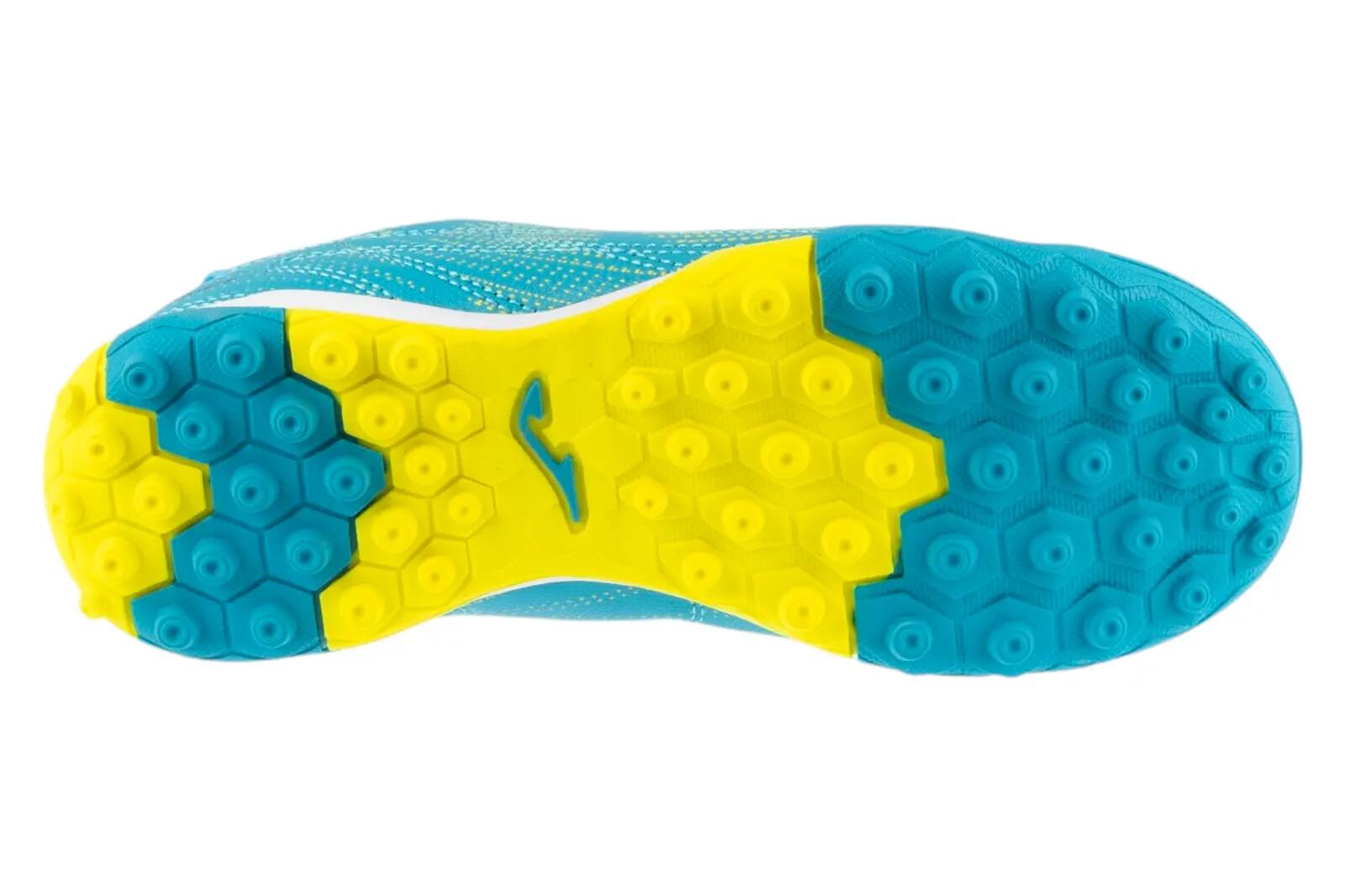 Botas Fútbol Fútbol Niños Joma Evolution Jr 26 TF Turquesa 4/7