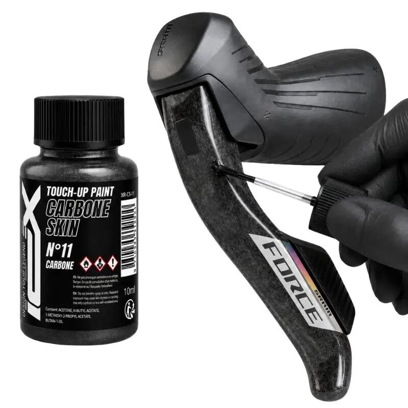 Pintura de retoque para bici N°11 carbono componentes carbono 10 ml 3/3