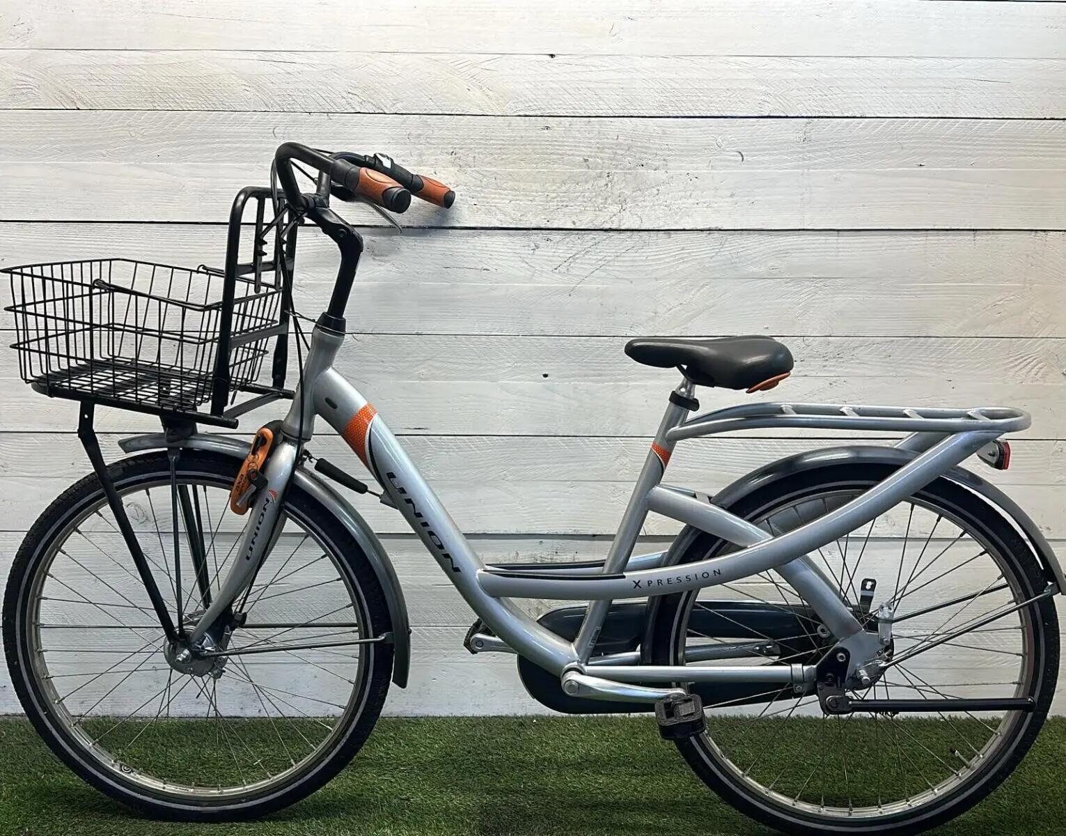 Union stadsfiets bike, metal/grijs 2/2