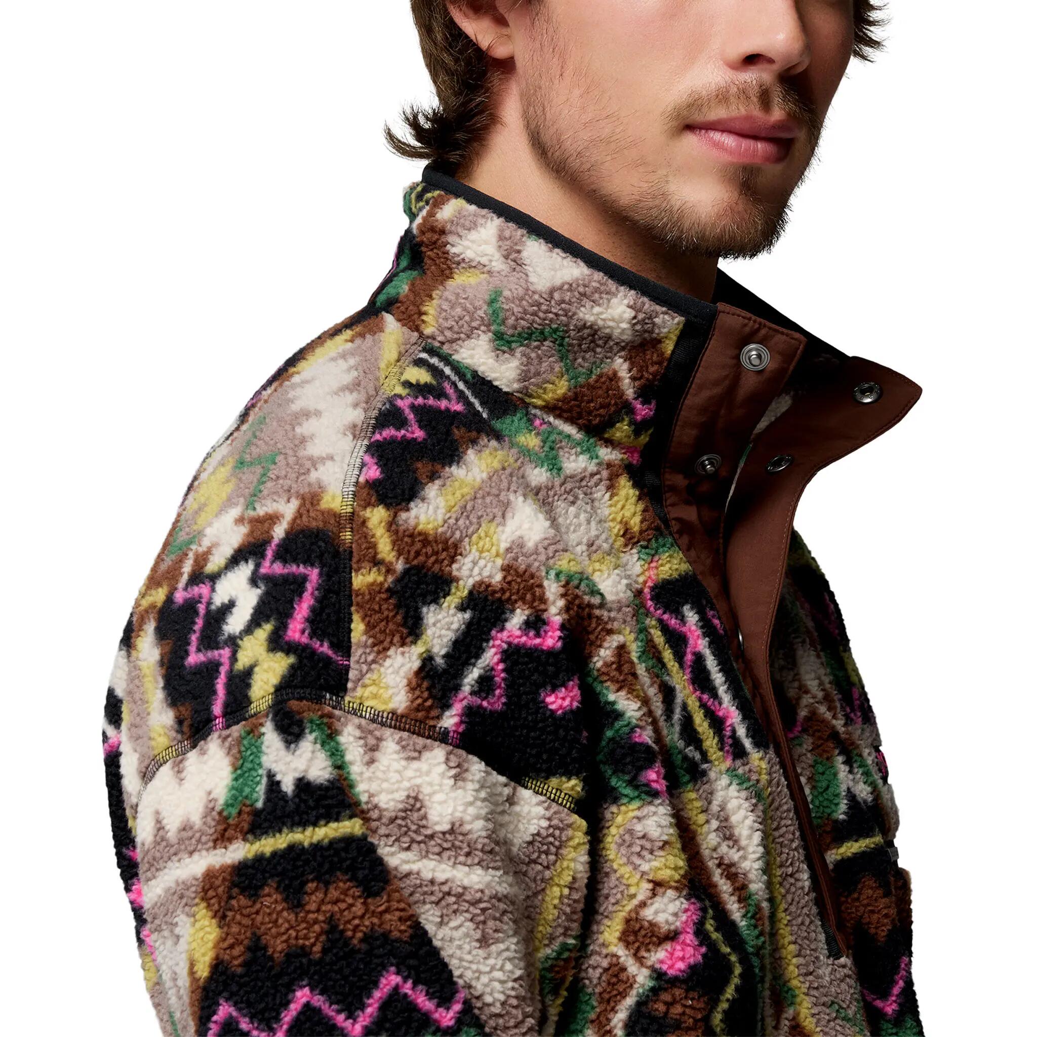 Fleecepullover wärmend Herren - Helvetia™ II Printed Half Snap Fleece 5/6