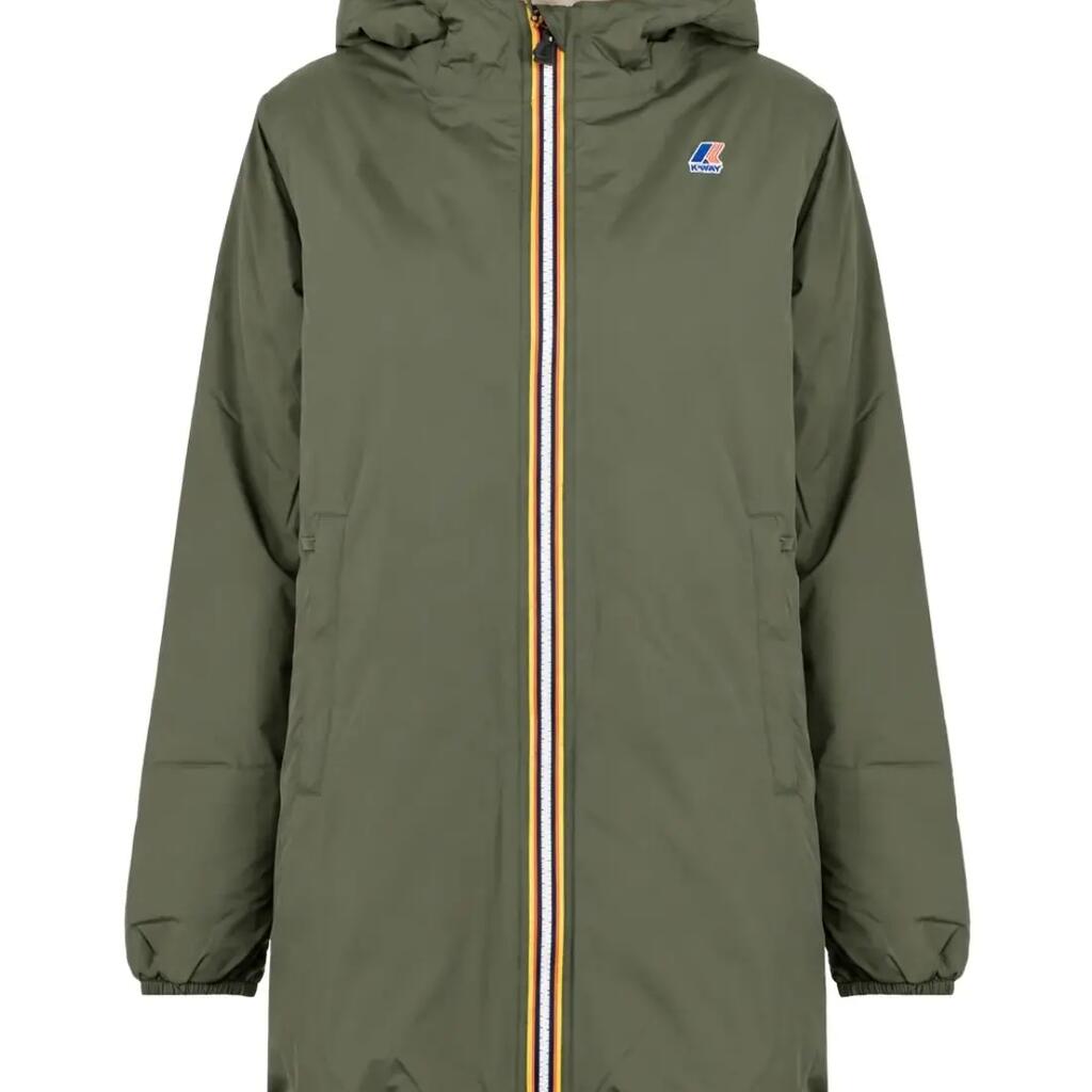 K-WAY Jacinthe Orsetto women jacket - Military green