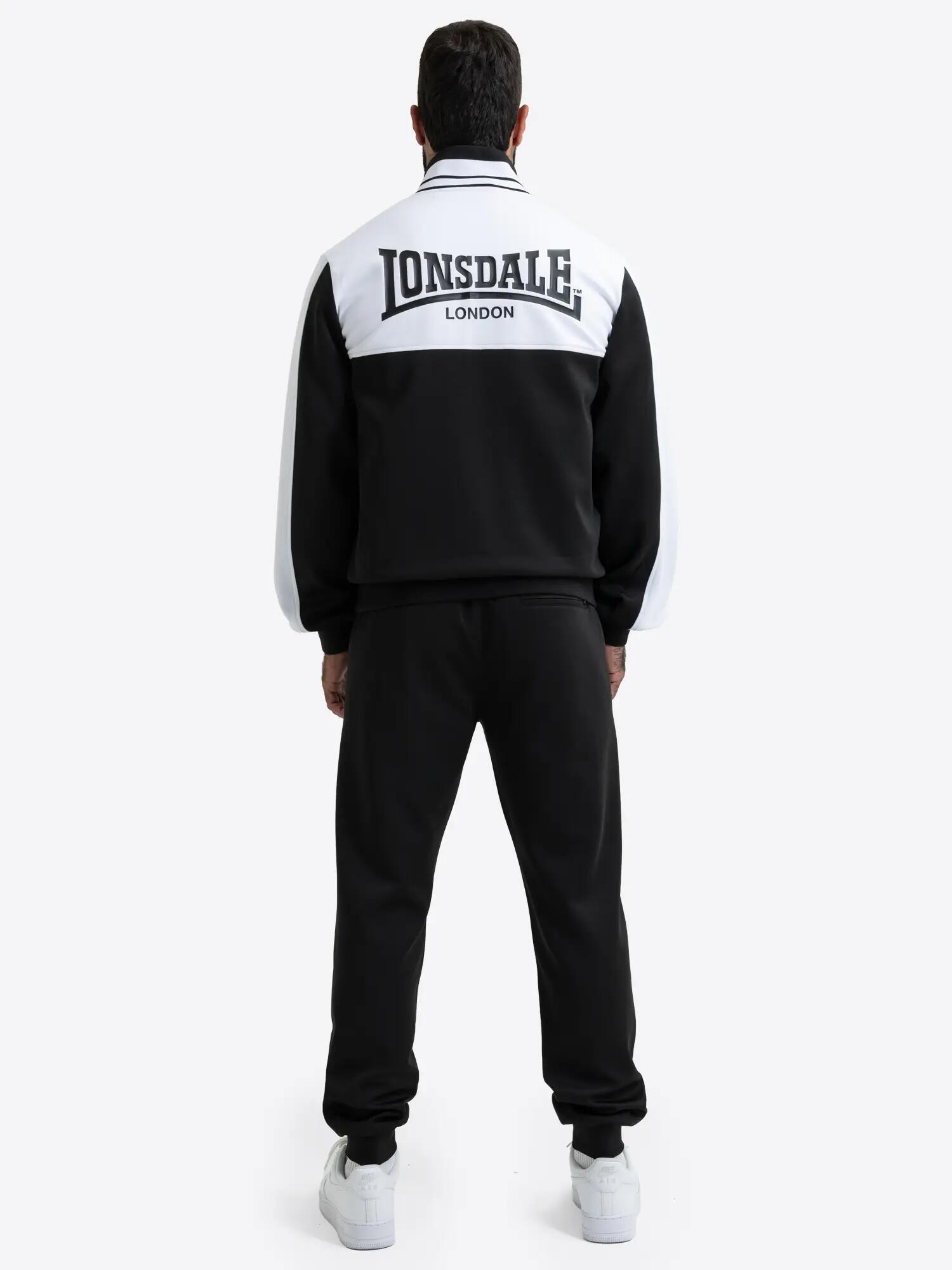 LONSDALE Herren Trainingsanzug schmale Passform UPNEY 5/7
