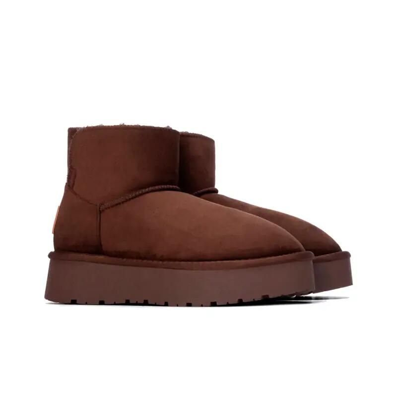 Bottines Plates Femme Xti  Marron 4/4