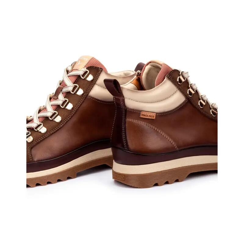 Platte Enkellaarzen Dames Pikolinos W3w-8564 Bruin 2/4