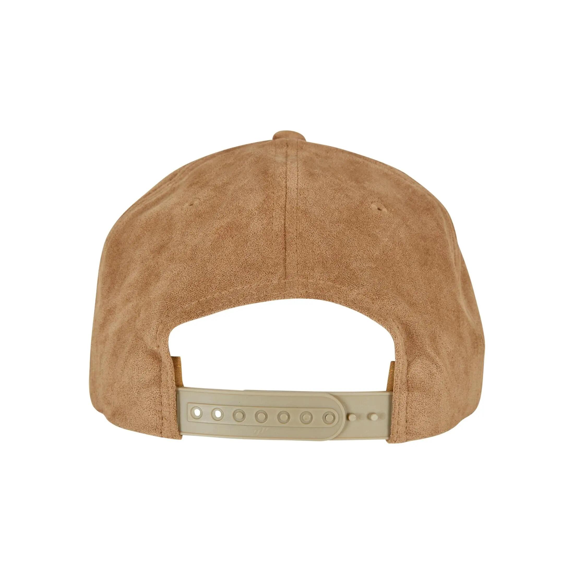 Gorra snapback de ante Flexfit 4/5