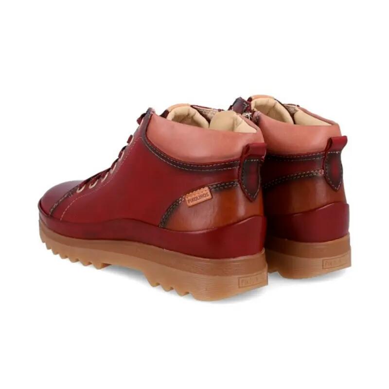Botines Planos Mujer Pikolinos W3w-8825 Burdeos 2/4