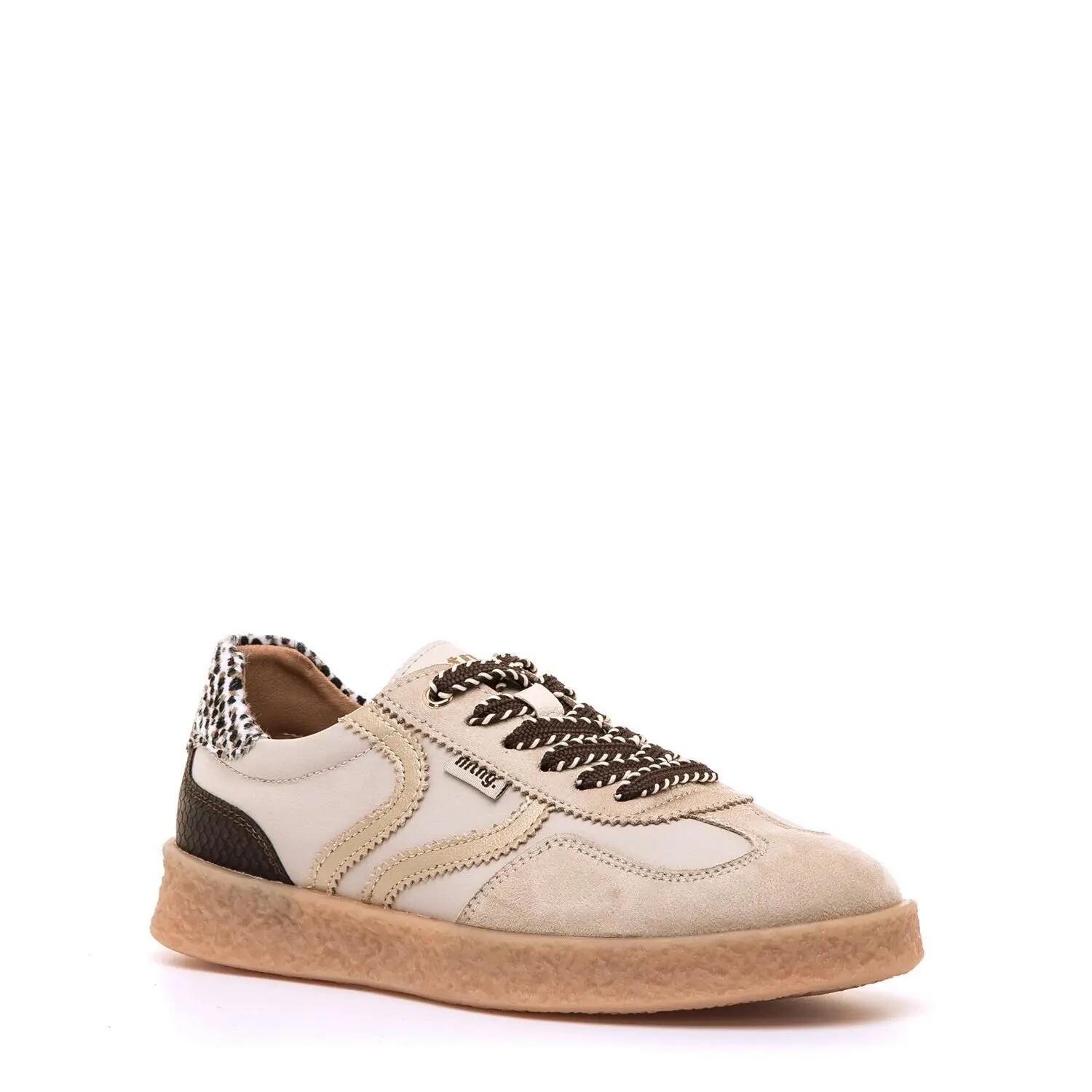 Zapatillas caminar Mujer MTNG Noa Beige 2/3