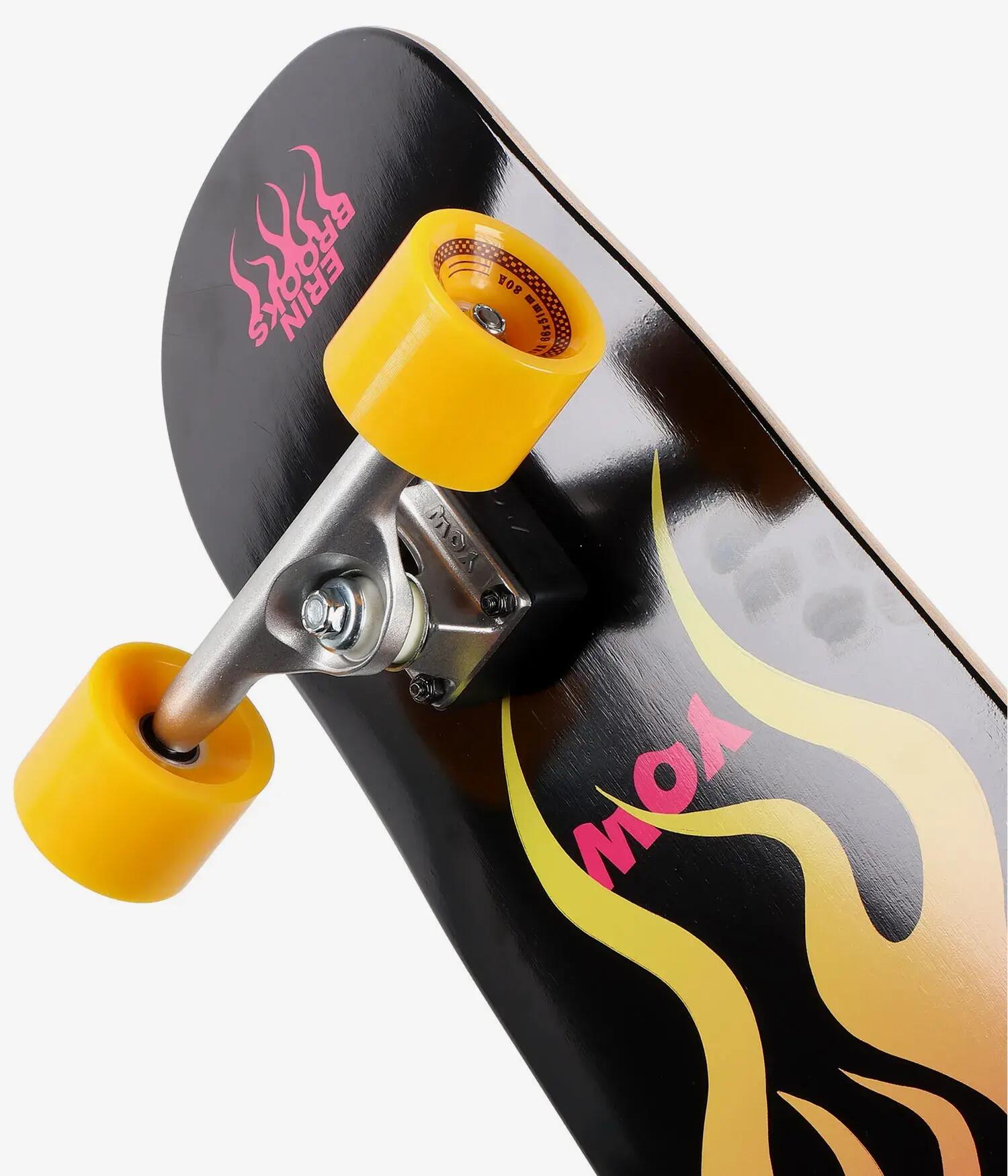 Surfskate - Skate - Compact, 7 couches d'érable, Miraki trucks - multi-colour 3/4