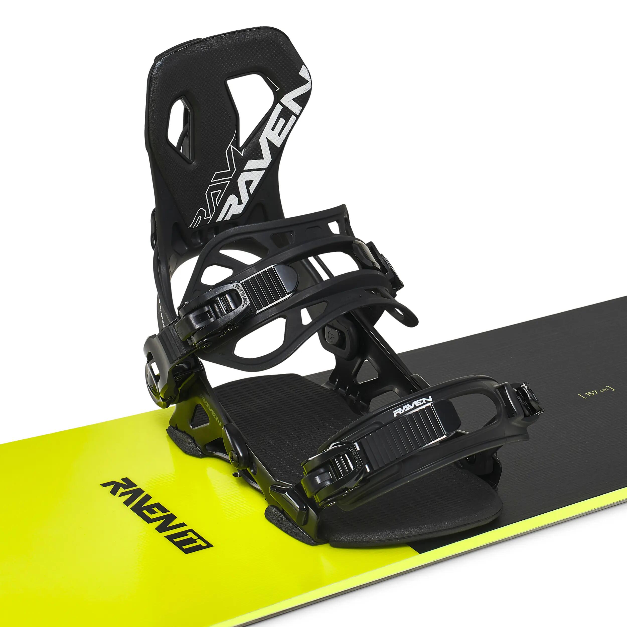 Wiązania snowboardowe Raven PRO ST ALU Fastec Multientry 5/6