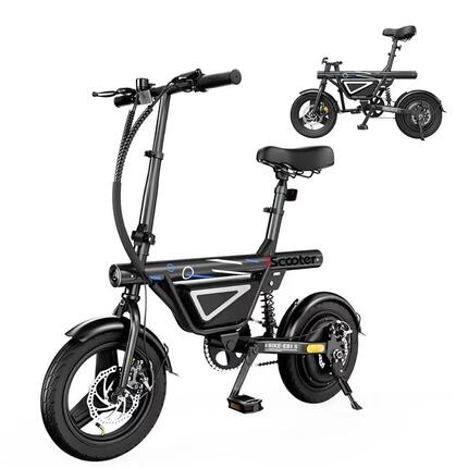 EB1S Vélo Électrique Pliant, 36V 7.8Ah, Pneu 14", Déplacement Urbain