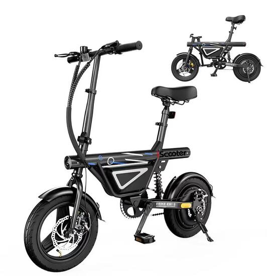 EB1S Vélo Électrique Pliant, 36V 7.8Ah, Pneu 14", Déplacement Urbain