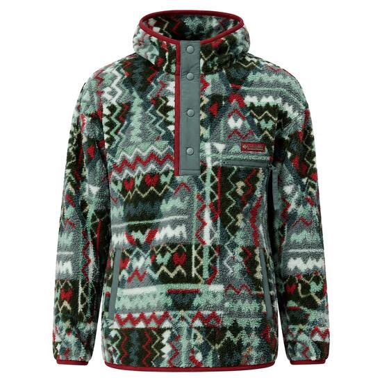 Fleecepullover wärmend Herren - Helvetia™ II Printed Half Snap Fleece