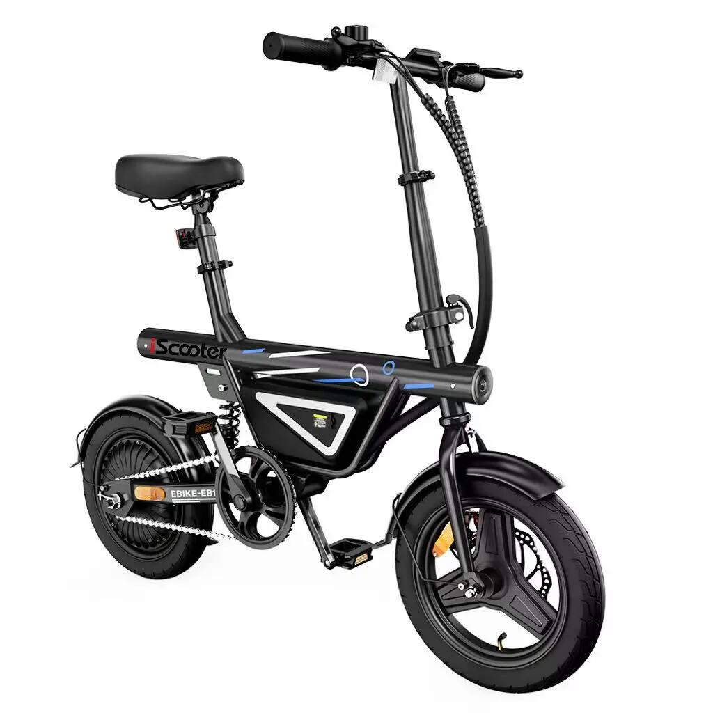 EB1S Bicicletta Elettrica Pieghevole, 36V 7.8Ah, Pneumatico 14", Città 3/10