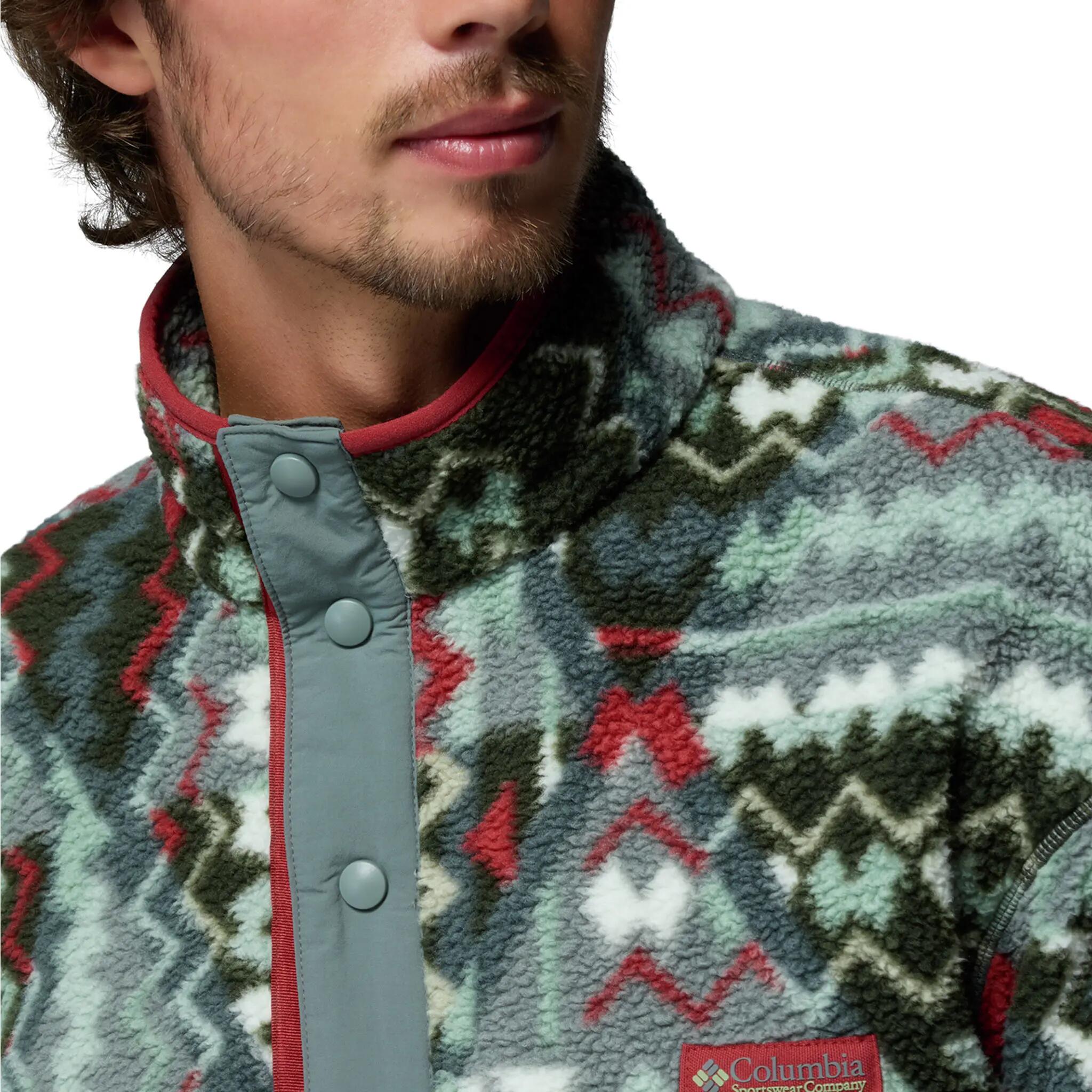 Fleecepullover wärmend Herren - Helvetia™ II Printed Half Snap Fleece 5/6