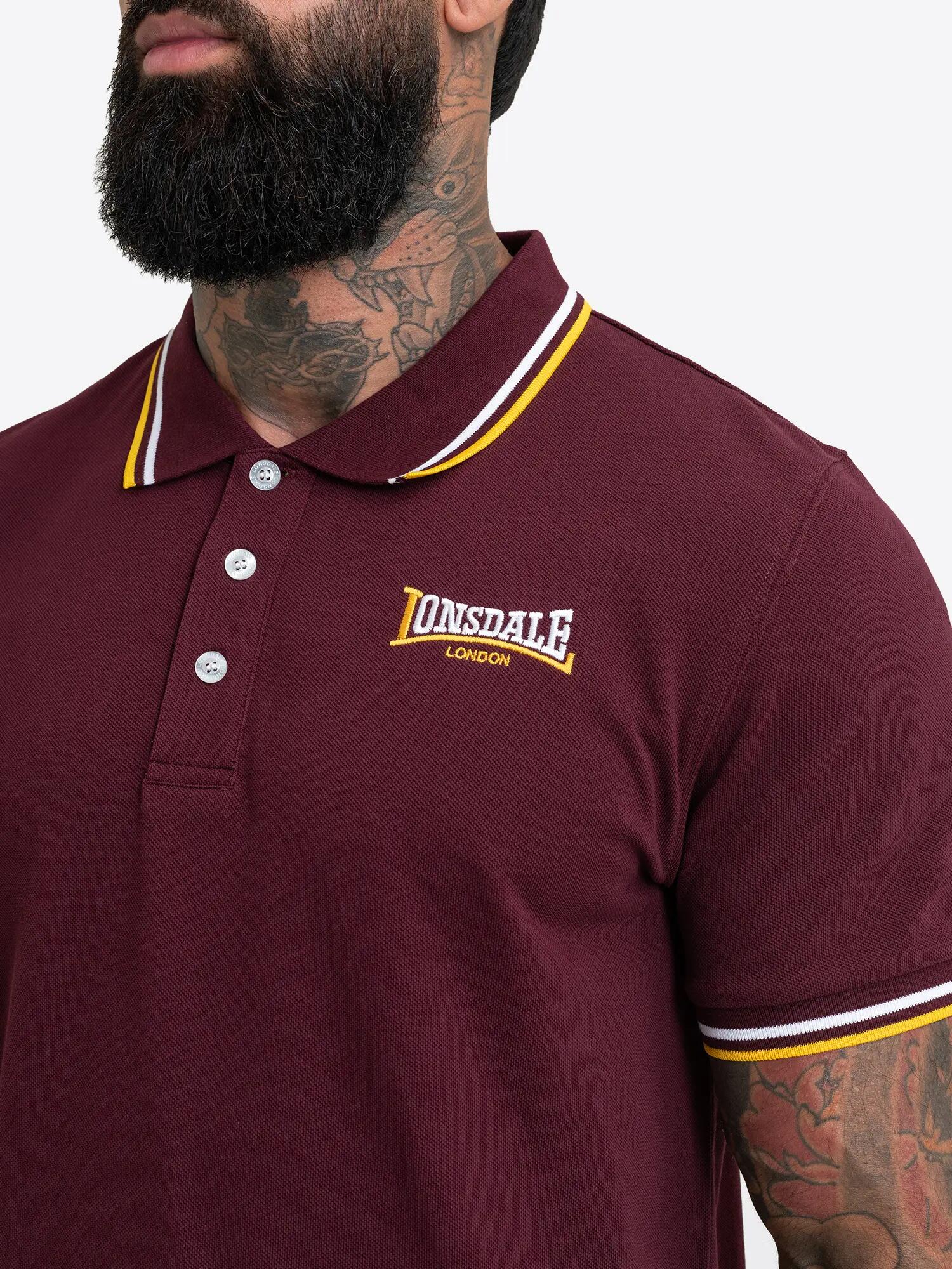 LONSDALE Herren Poloshirt normale Passform EASTCOTE 6/7