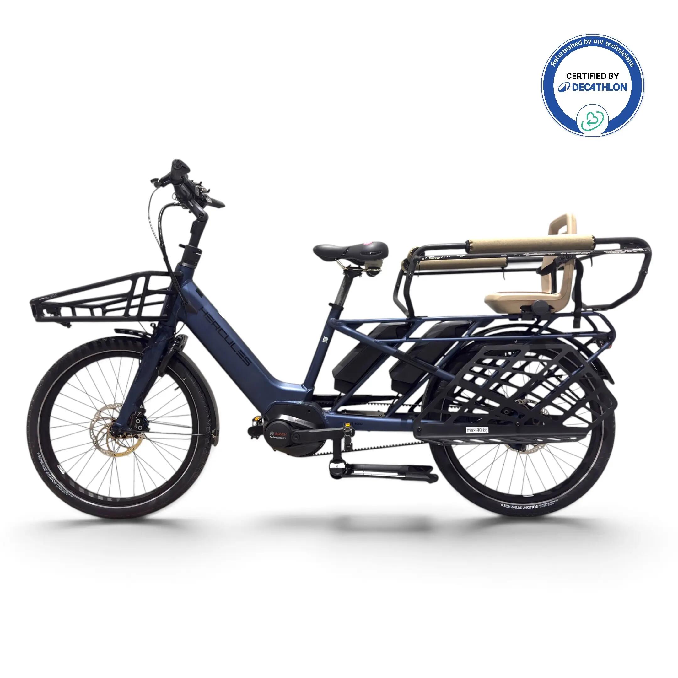 Tweedehands -  Elektrische bakfiets - Hercules Family F360 4/7