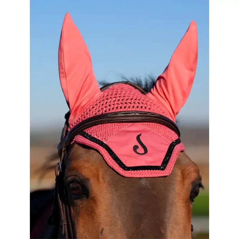Bonnet anti-mouches pour cheval court Le Sabotier Ludwig 2/2