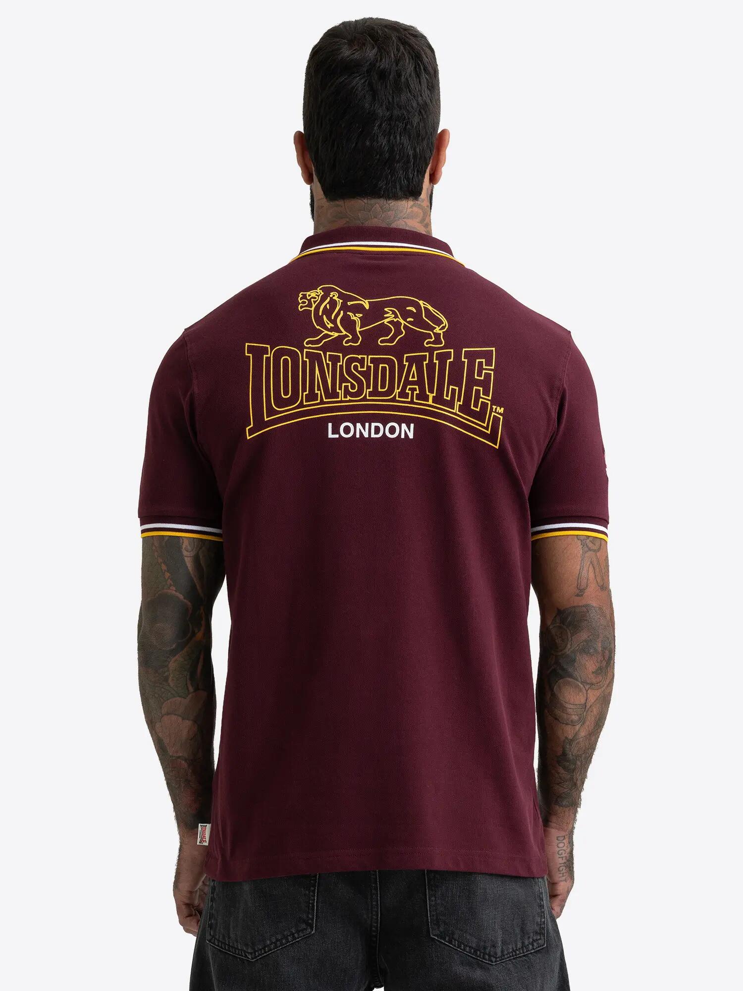 LONSDALE Herren Poloshirt normale Passform EASTCOTE 5/7