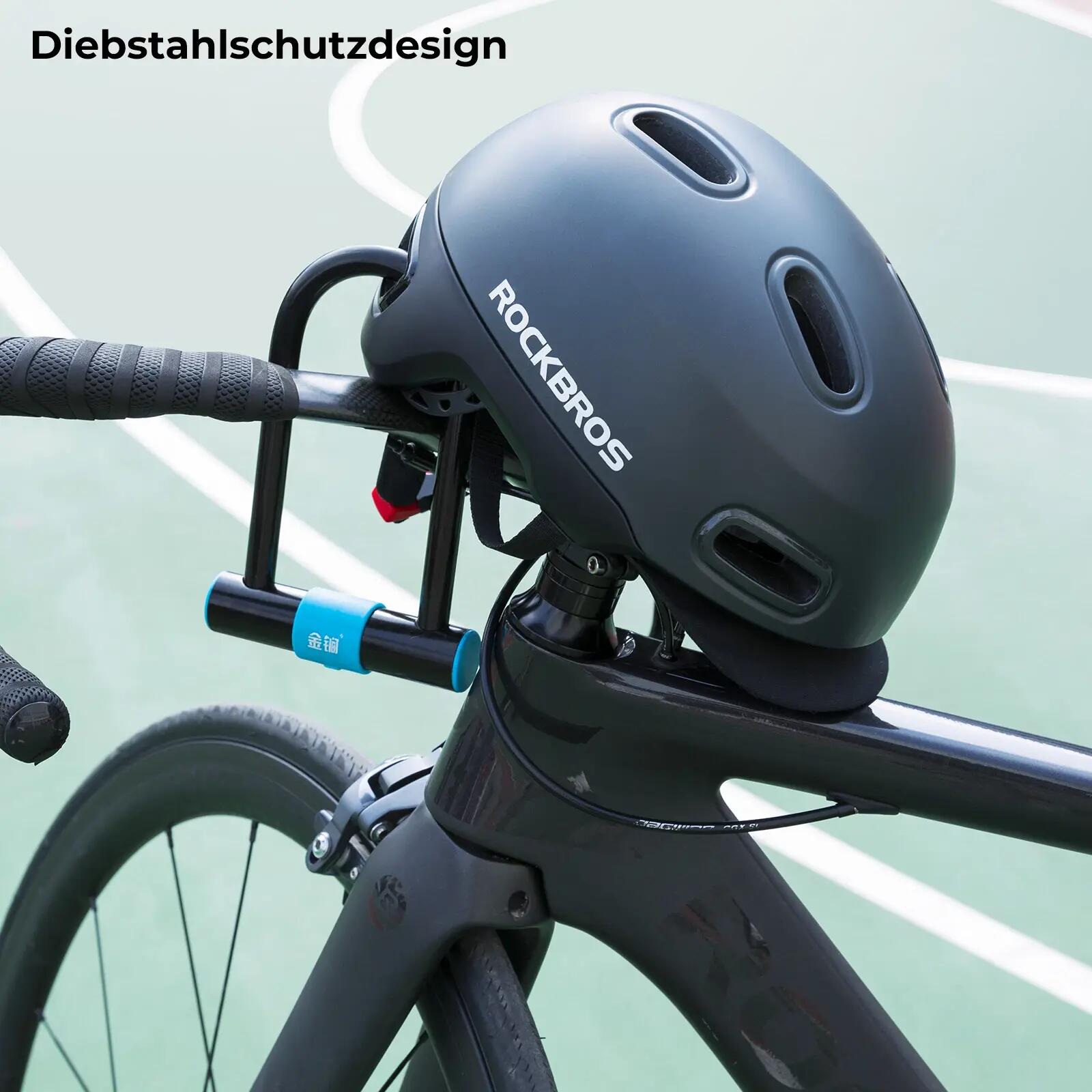 ROCKBROS Casque de vélo adulte 58–62 cm avec visière 5/7
