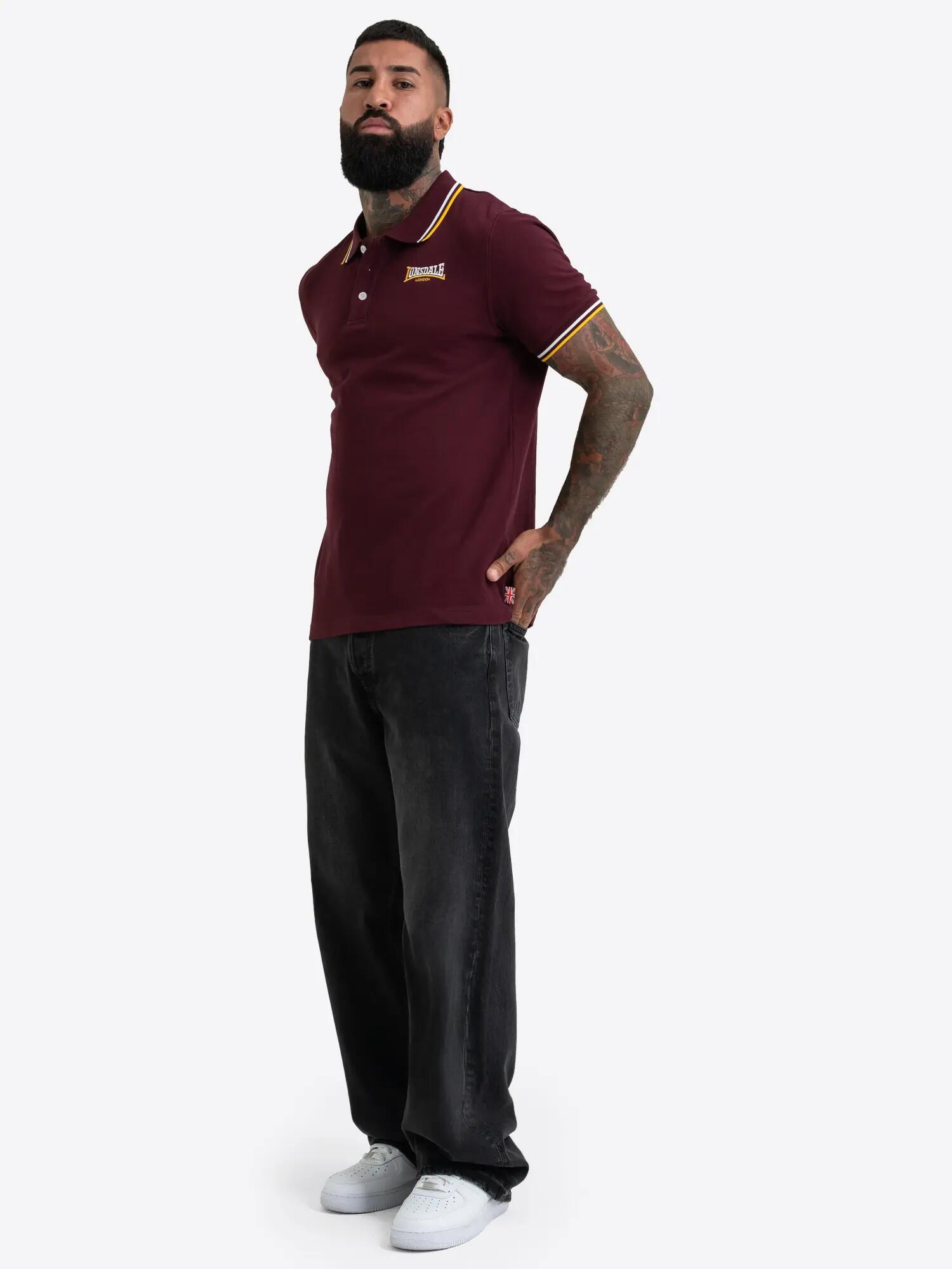 LONSDALE Herren Poloshirt normale Passform EASTCOTE 4/7