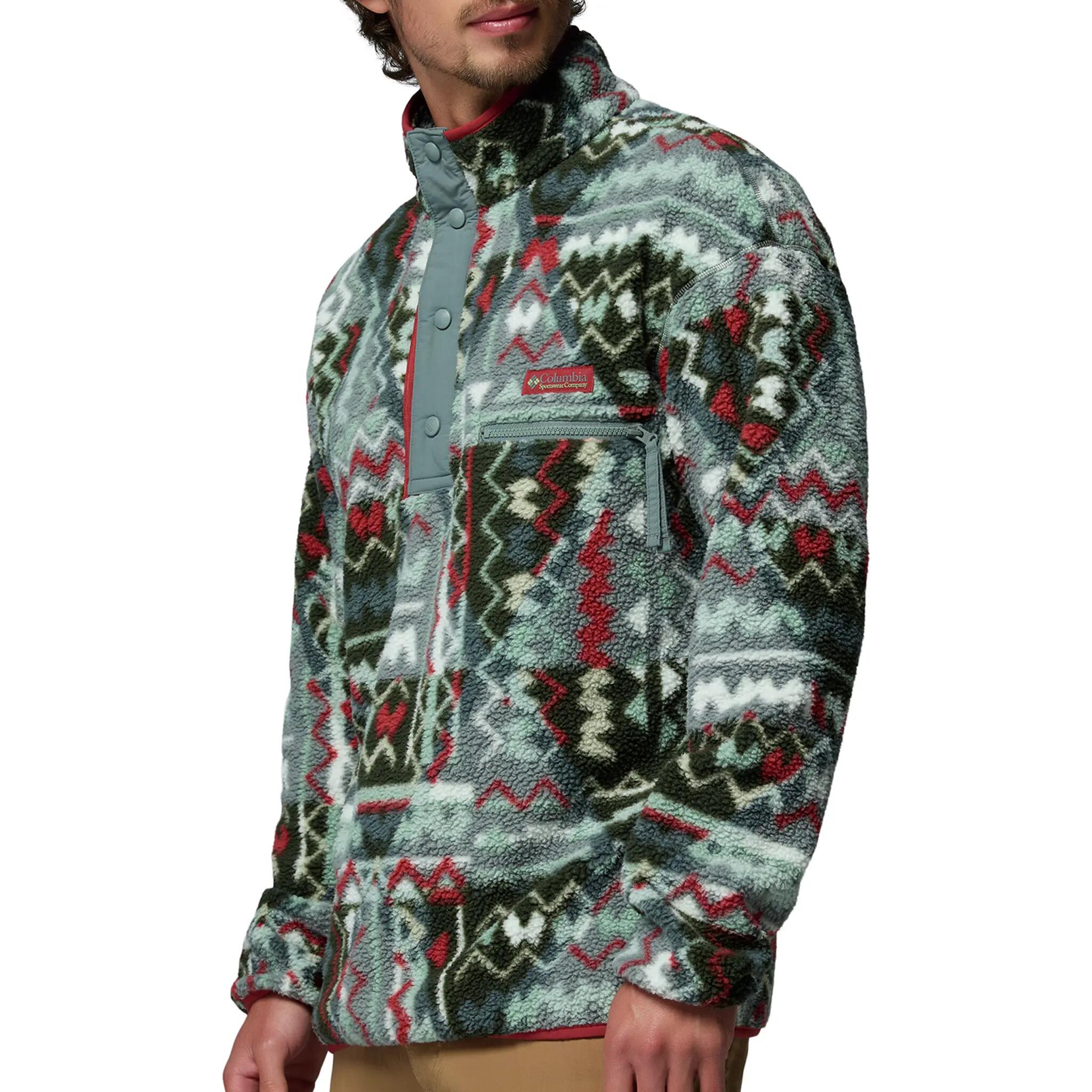 Fleecepullover wärmend Herren - Helvetia™ II Printed Half Snap Fleece 3/6