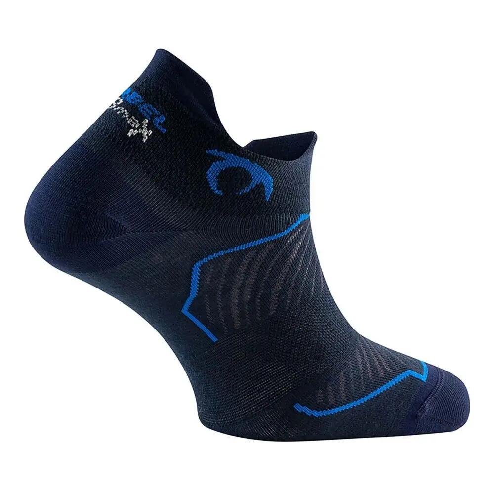 Calcetines Race Two Negro/Azul running Unisex Azul LURBEL 2/3