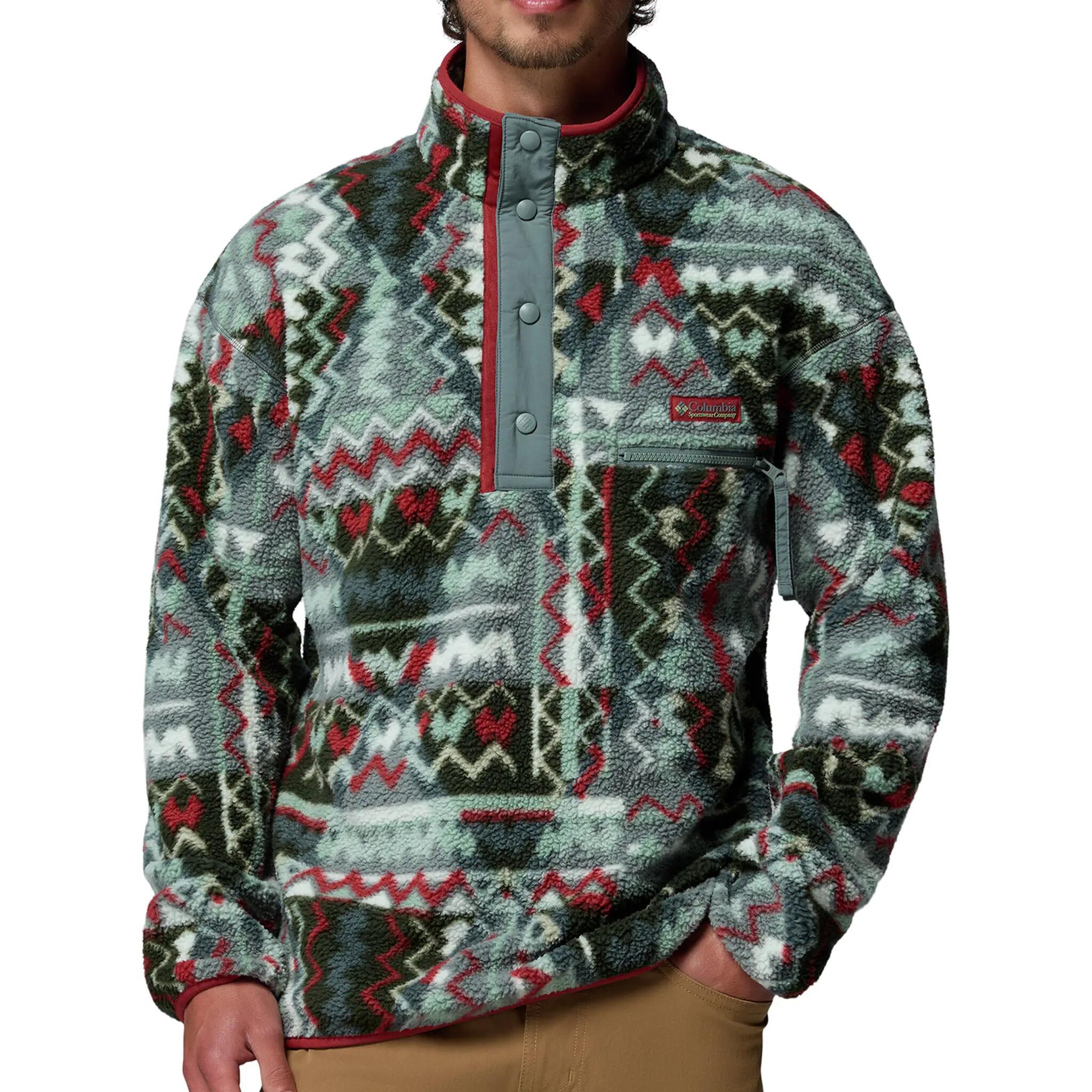 Fleecepullover wärmend Herren - Helvetia™ II Printed Half Snap Fleece 2/6