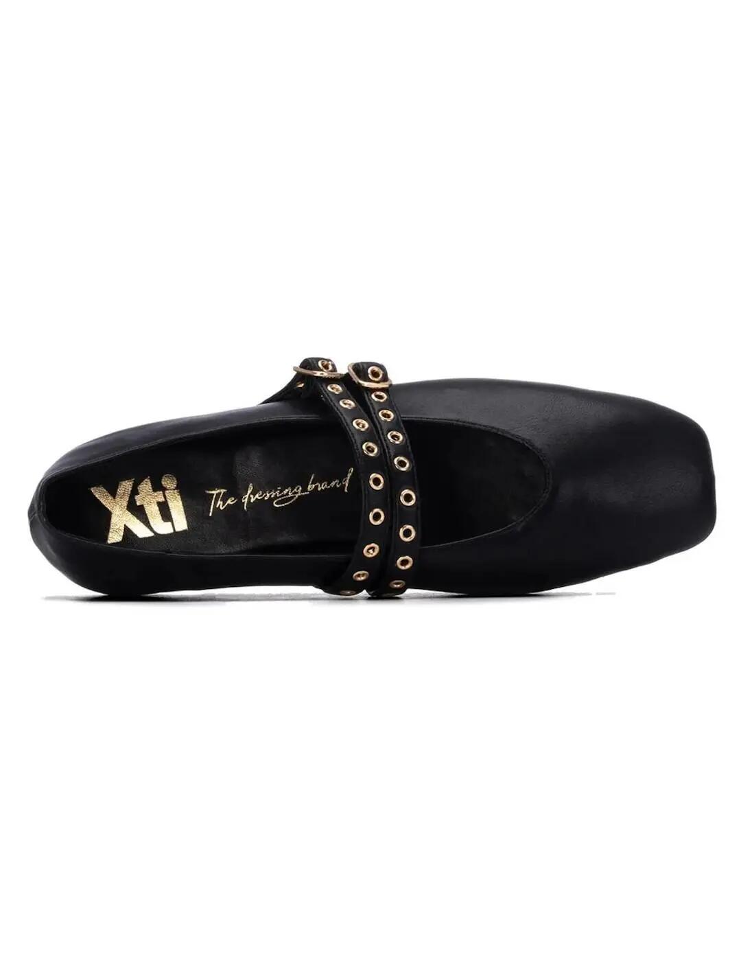 Half pointes pour femme Xti 146405 Noir. 4/4