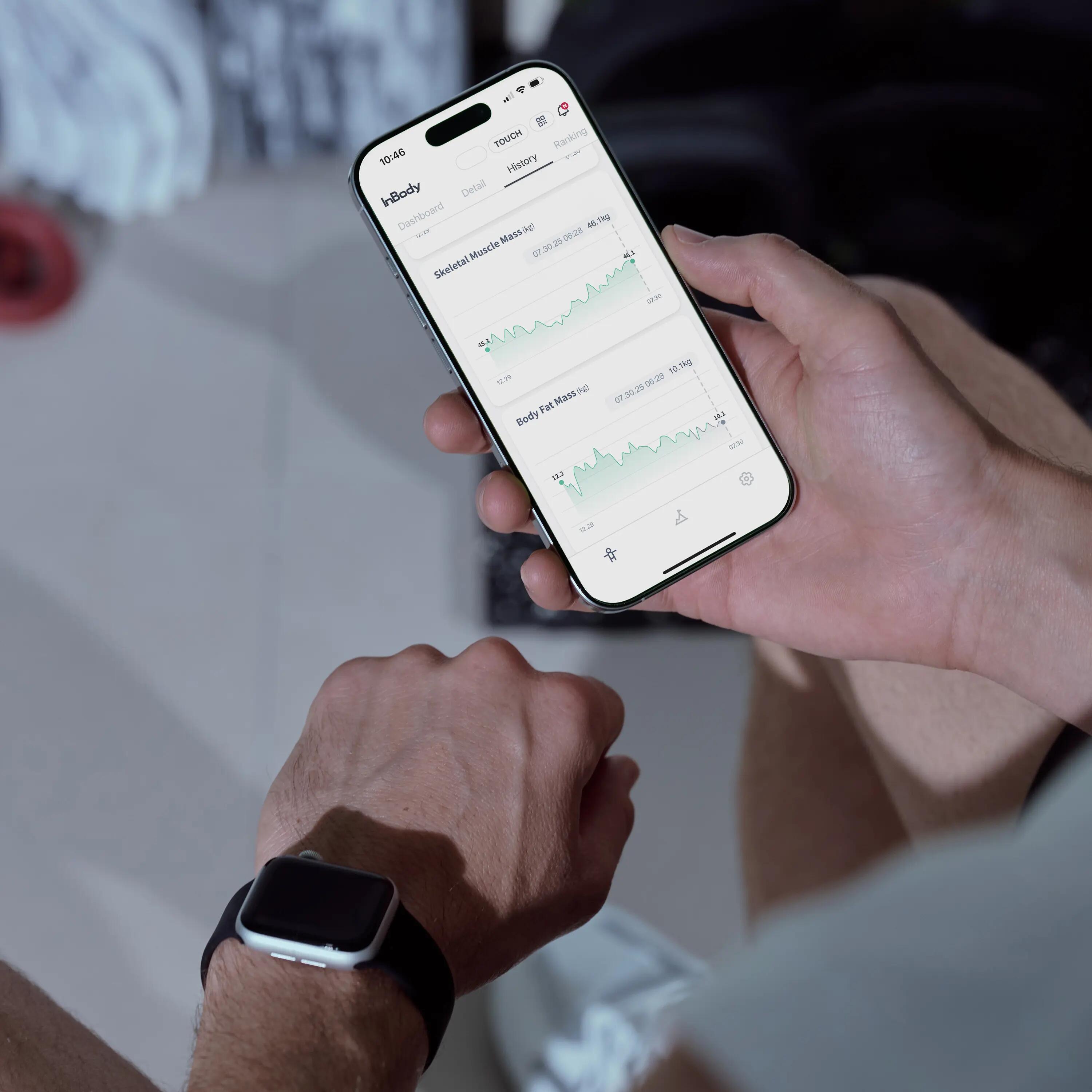 InBody Dial H40 | Bilancia Intelligente | Composizione Corporea Totale | Wi-Fi 4/6