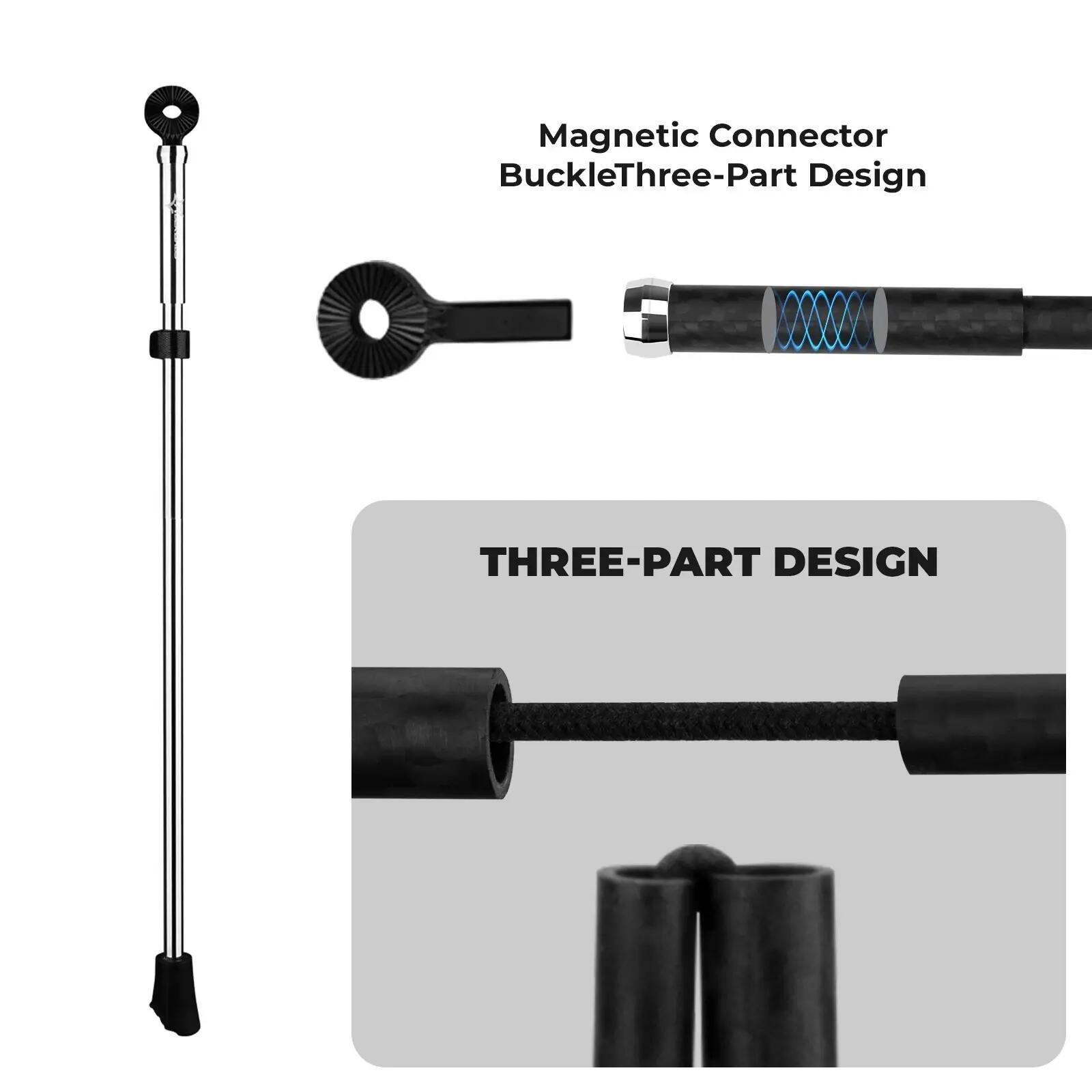 ROCKBROS Béquille de vélo pliable en acier inoxydable 3/7