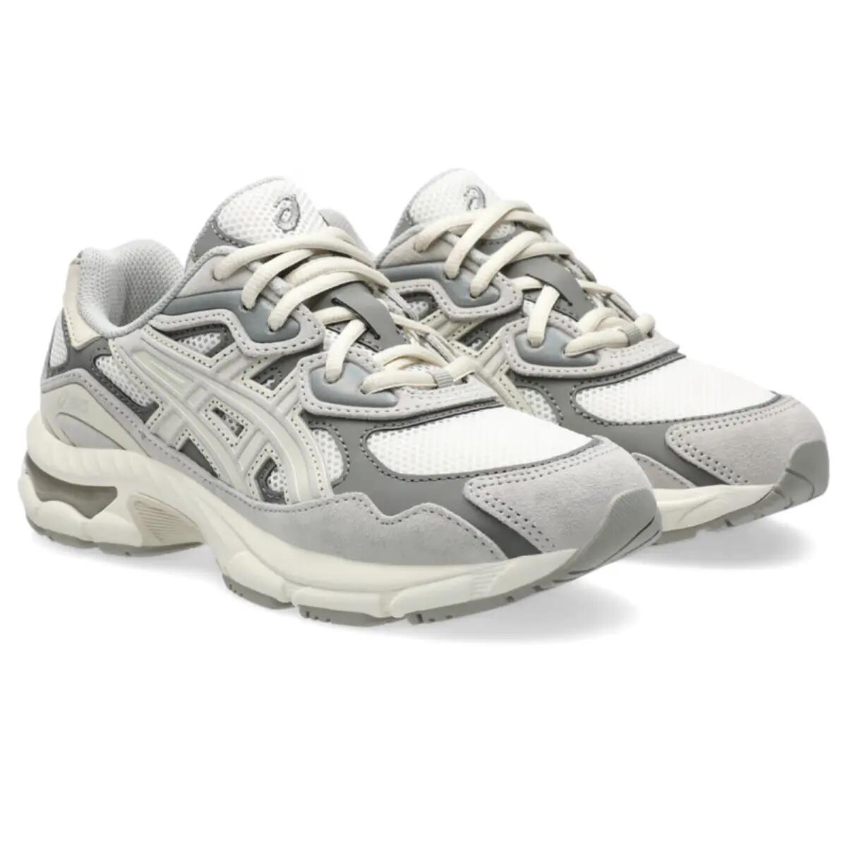 ASICS Gel-NYC Cream Oyster Grey (GS) 4/6
