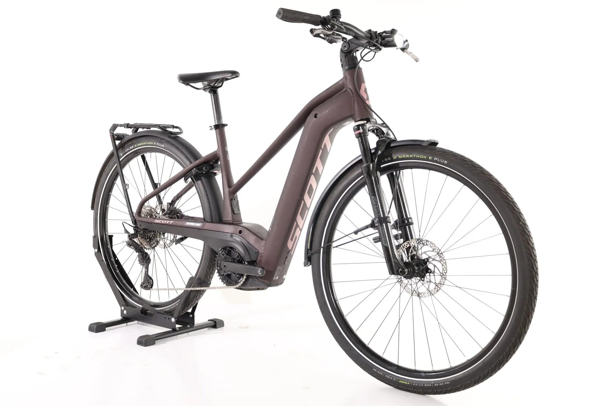 Reconditionné - VTC Électrique SCOTT Sub eRide Evo Lady 750Wh 2023 4/11