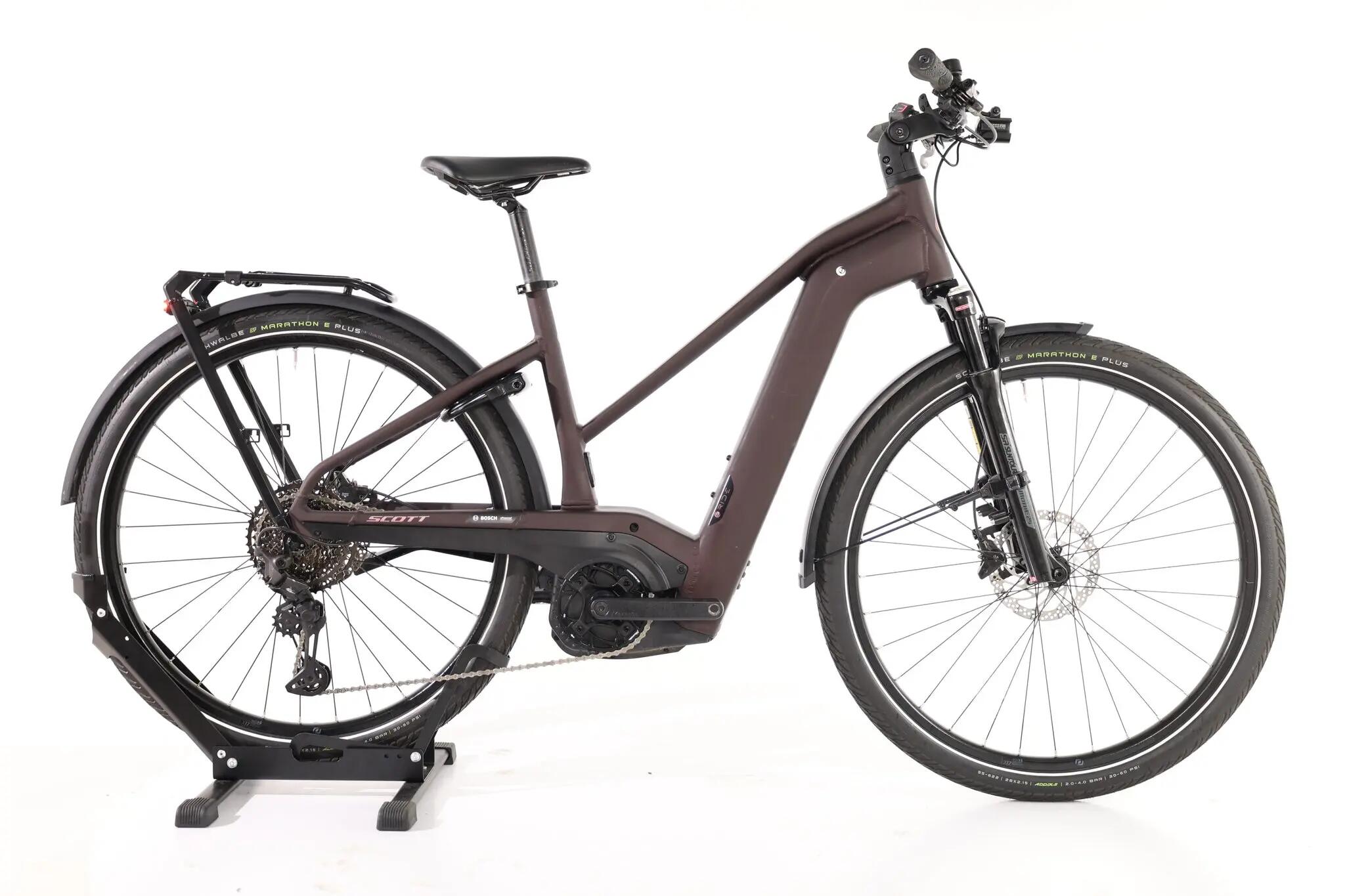 Reconditionné - VTC Électrique SCOTT Sub eRide Evo Lady 750Wh 2023 2/11