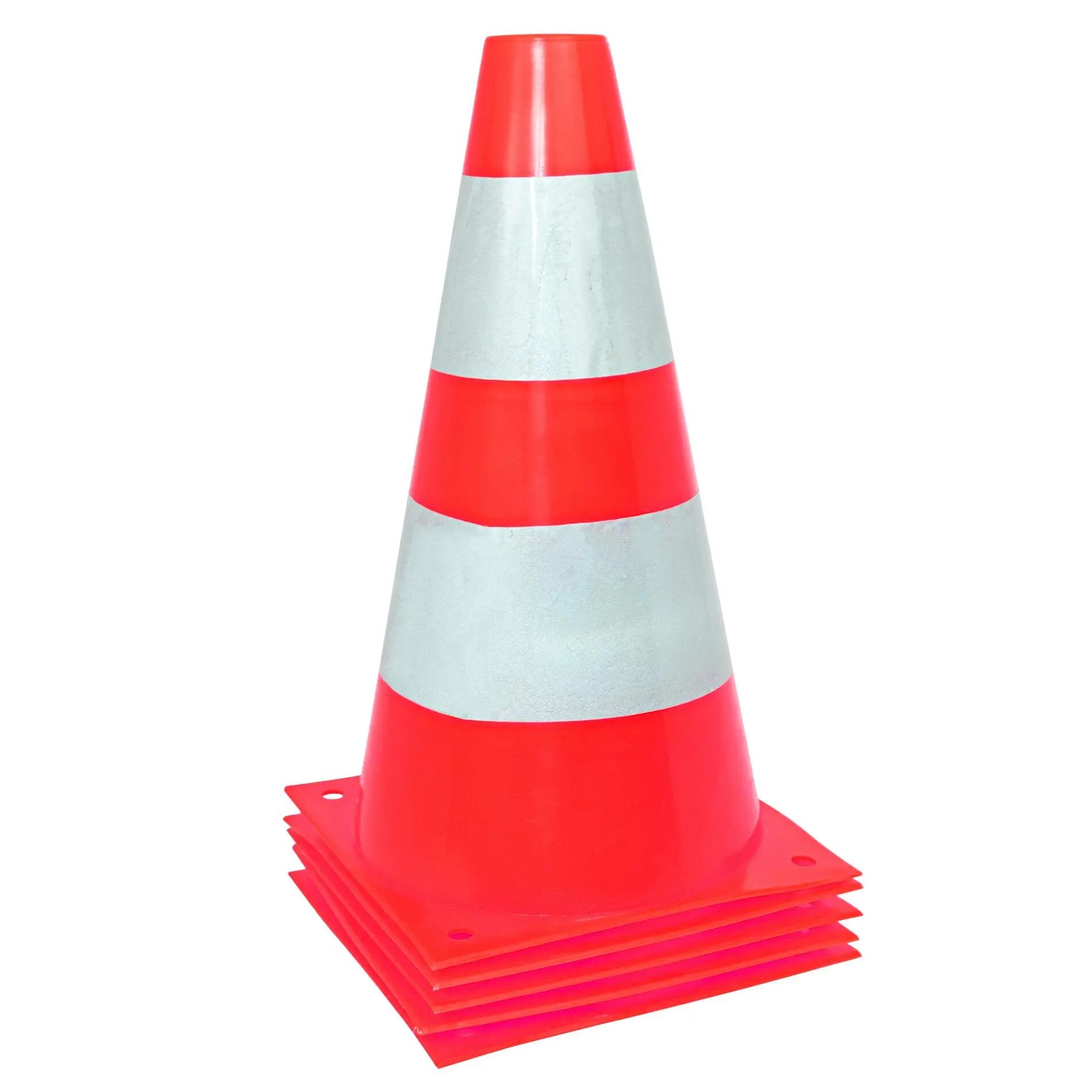 Cone Refletor de Treino Zastor Seccon 23 cm Vermelho/Branco 4/4