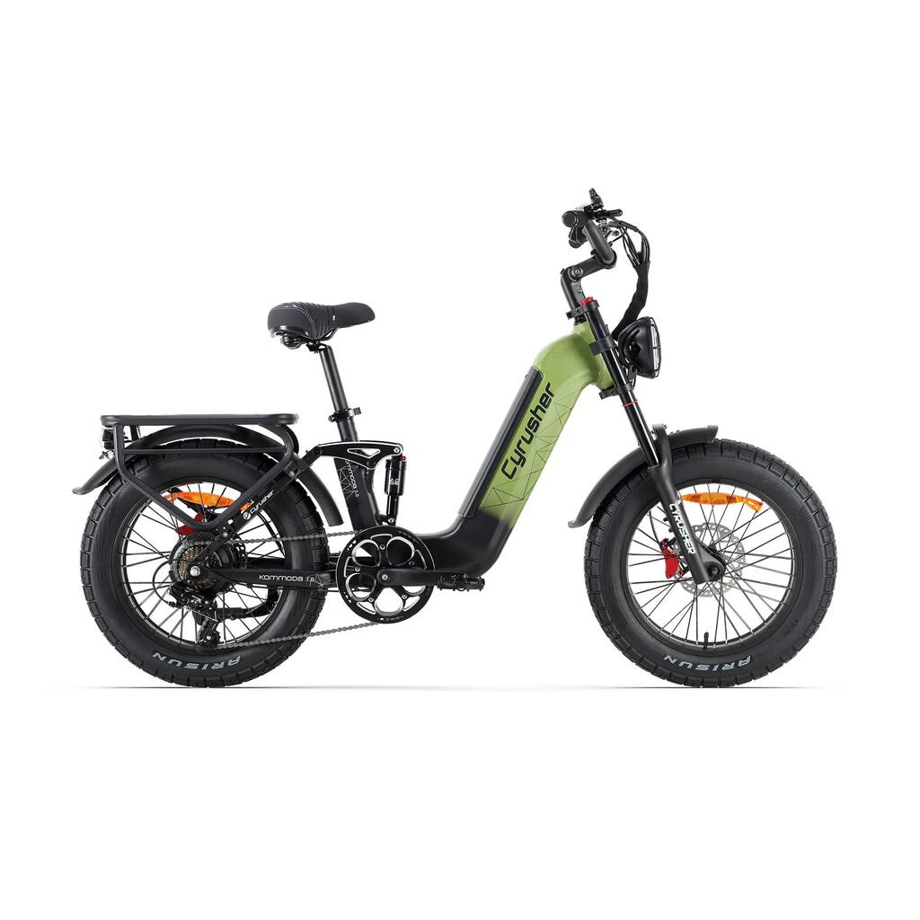 Kommoda 3.0 Електрически велосипед с пълно окачване и широки гуми 48V 20Ah 85Nm