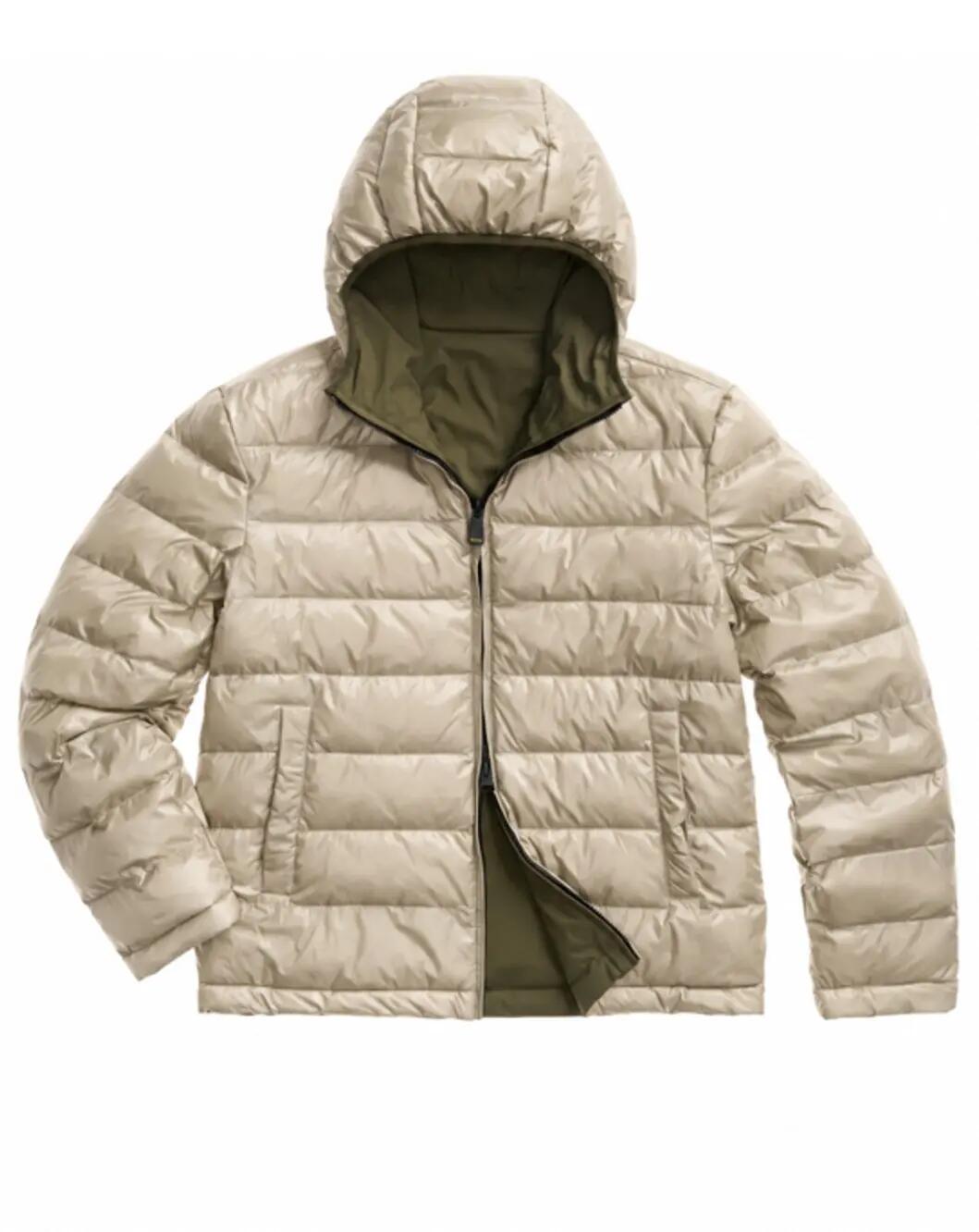 BLAUER Blauer USA Herren Steppjacke Wendejacke Ballard Dark Green 3/4