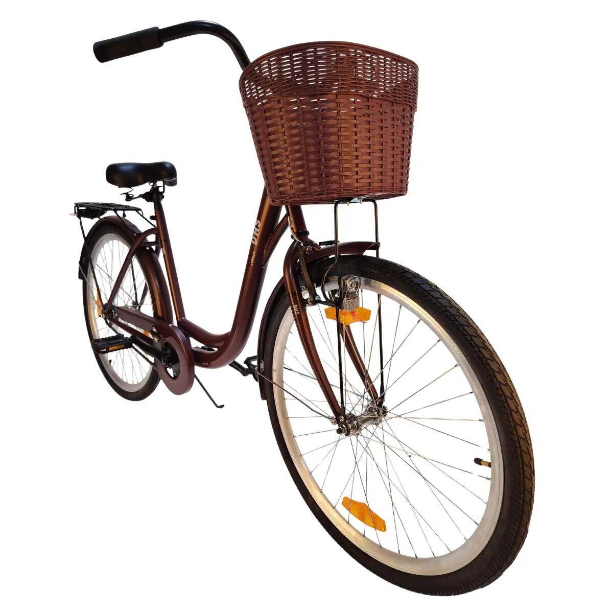 DHS Maccina Avenue stadsfiets - 26 inch, kastanjebruin 2/4