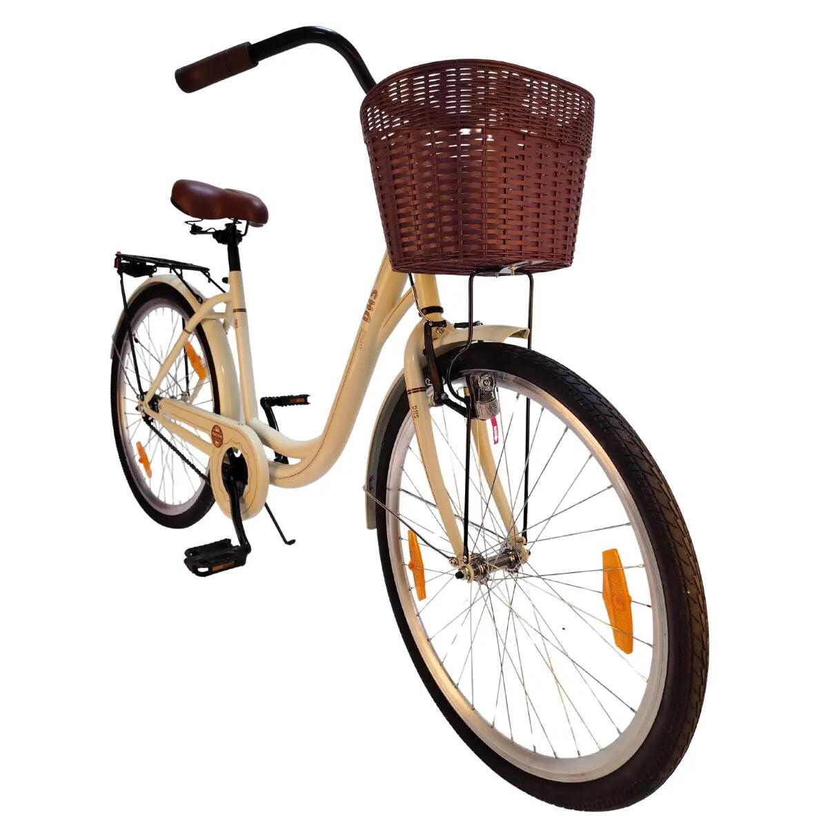 DHS Maccina Avenue stadsfiets - 26 inch, beige 2/4