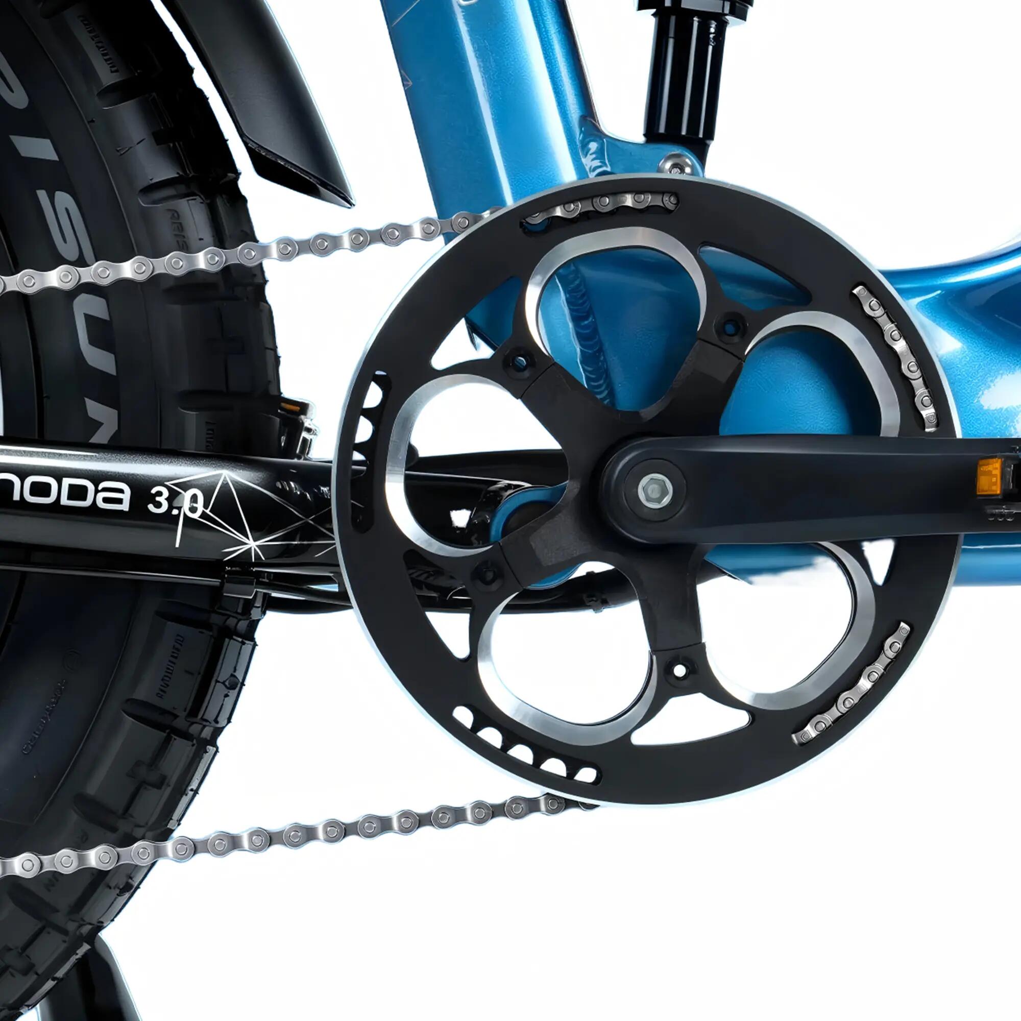 Kommoda 3.0 Bicicletta elettrica biammortizzata batteria 48V 20Ah 85Nm 6/7