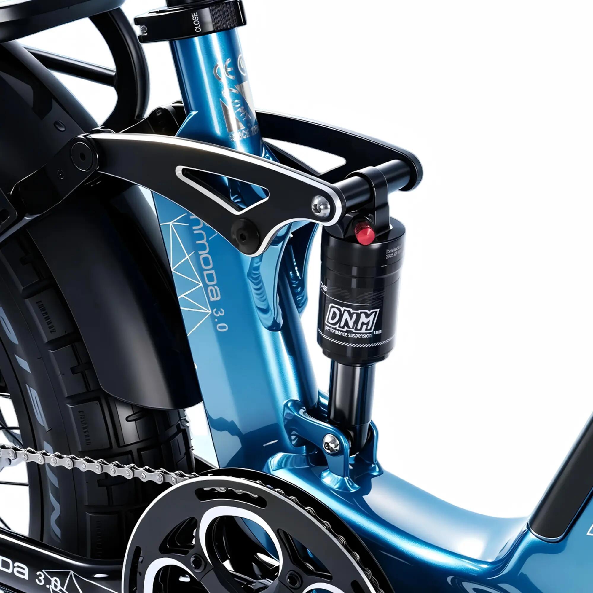 Kommoda 3.0 Bicicletta elettrica biammortizzata batteria 48V 20Ah 85Nm 5/7