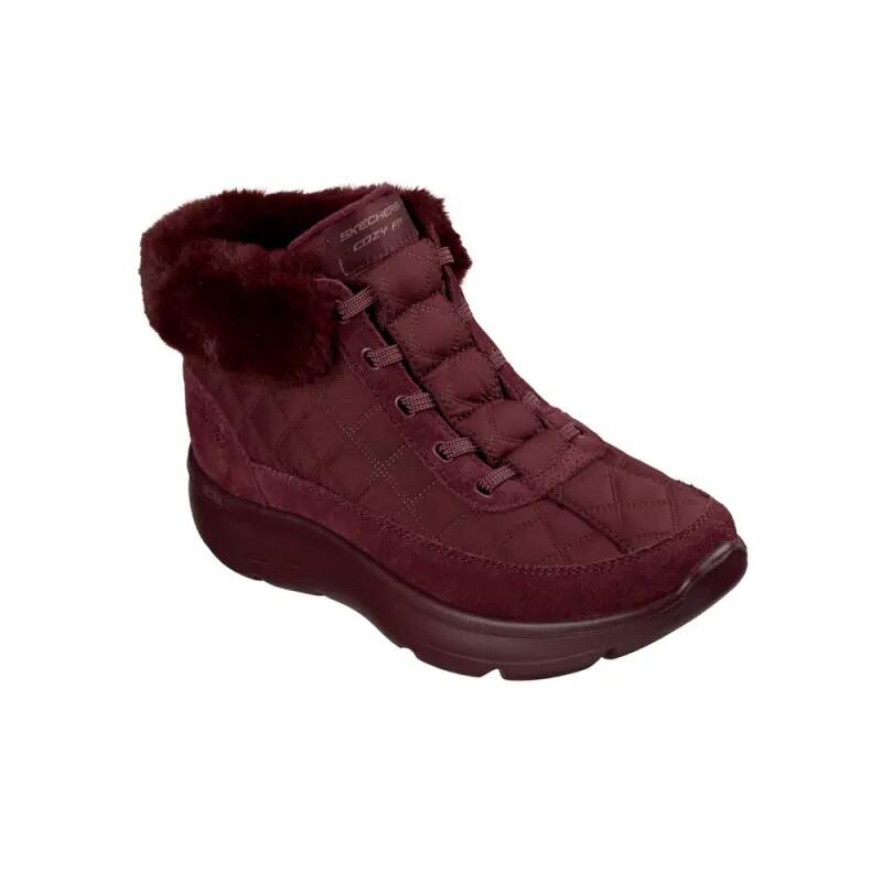 Botines Planos Mujer Skechers On-the-go Encore - Cozy Fit Me Burdeos 2/4
