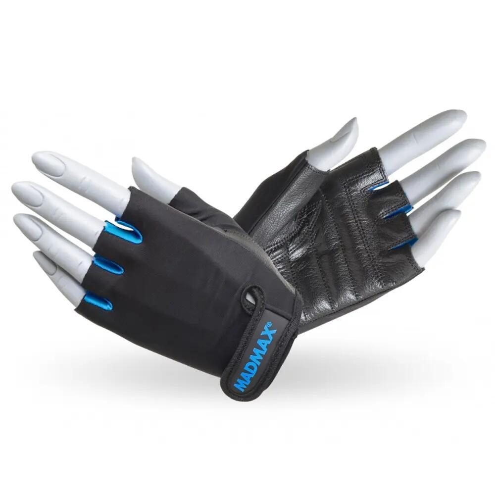 MADMAX Rainbow Fitness Kesztyű - Black/Grey S 3/6
