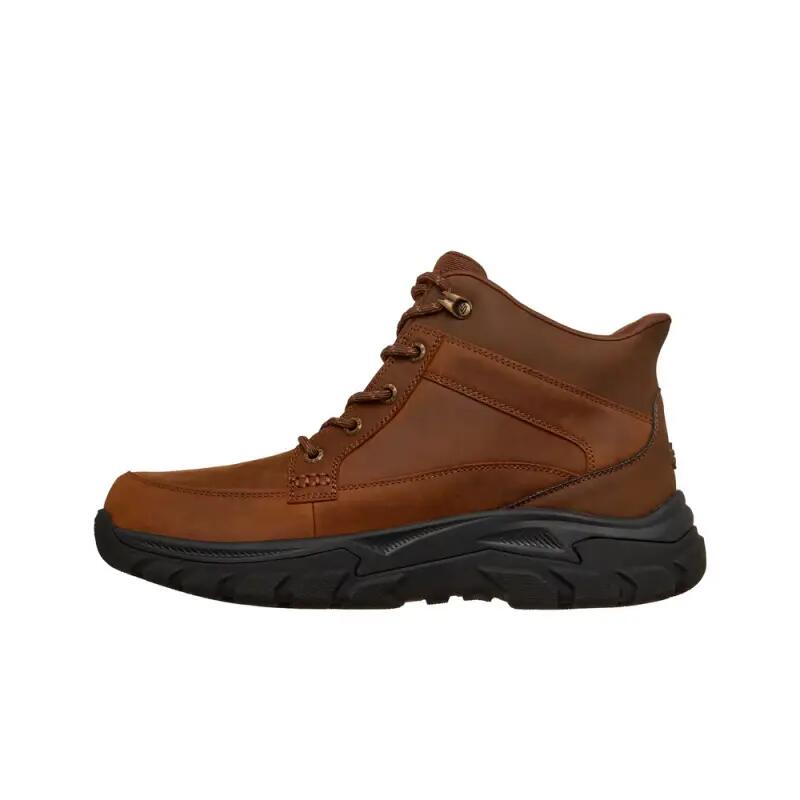 Botas Hombre Skechers Slip-ins Waterproof Relaxed Fn Marrón 5/5