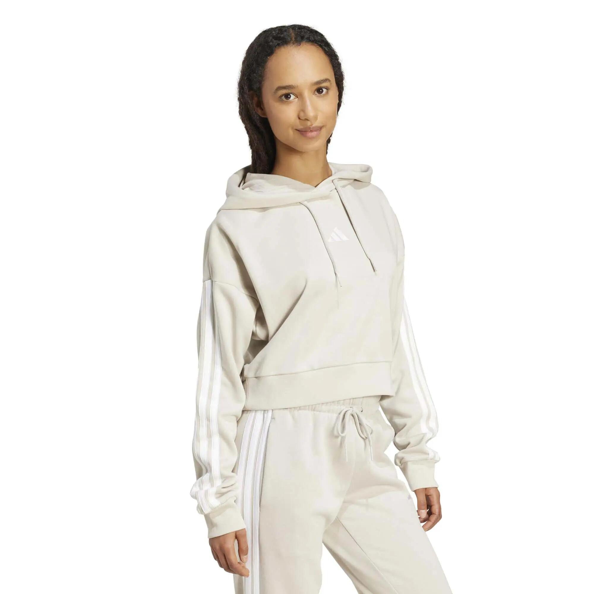 Sweat À Capuche Adidas Sport W 3S Ft Cro Hd Femme 4/5