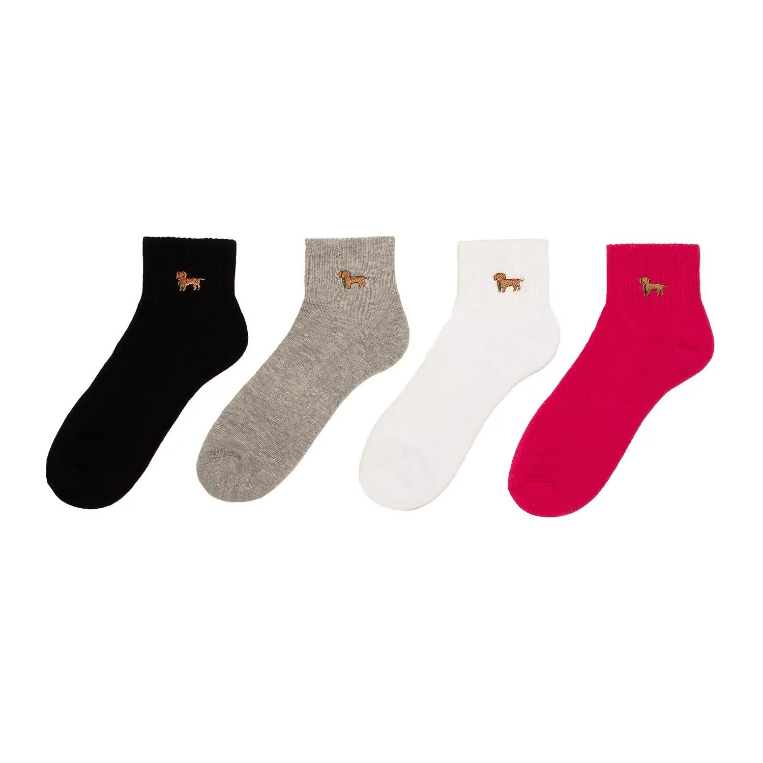 KRAWATTENDACKEL Chaussettes de sport - couleurs assorties 003 Blanc 36 - 40 2/2