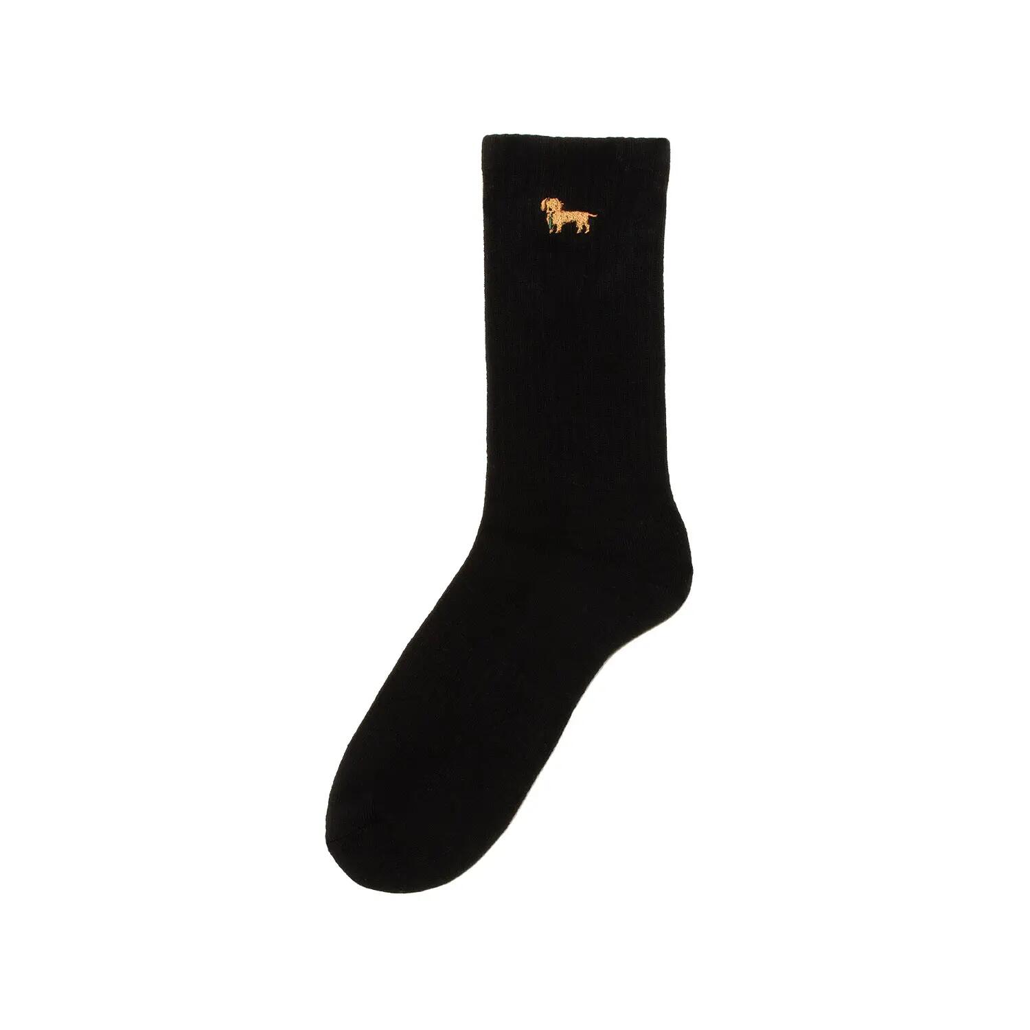 KRAWATTENDACKEL Sportsocken/Tennissocken -  005 Schwarz 41 - 46 2/4